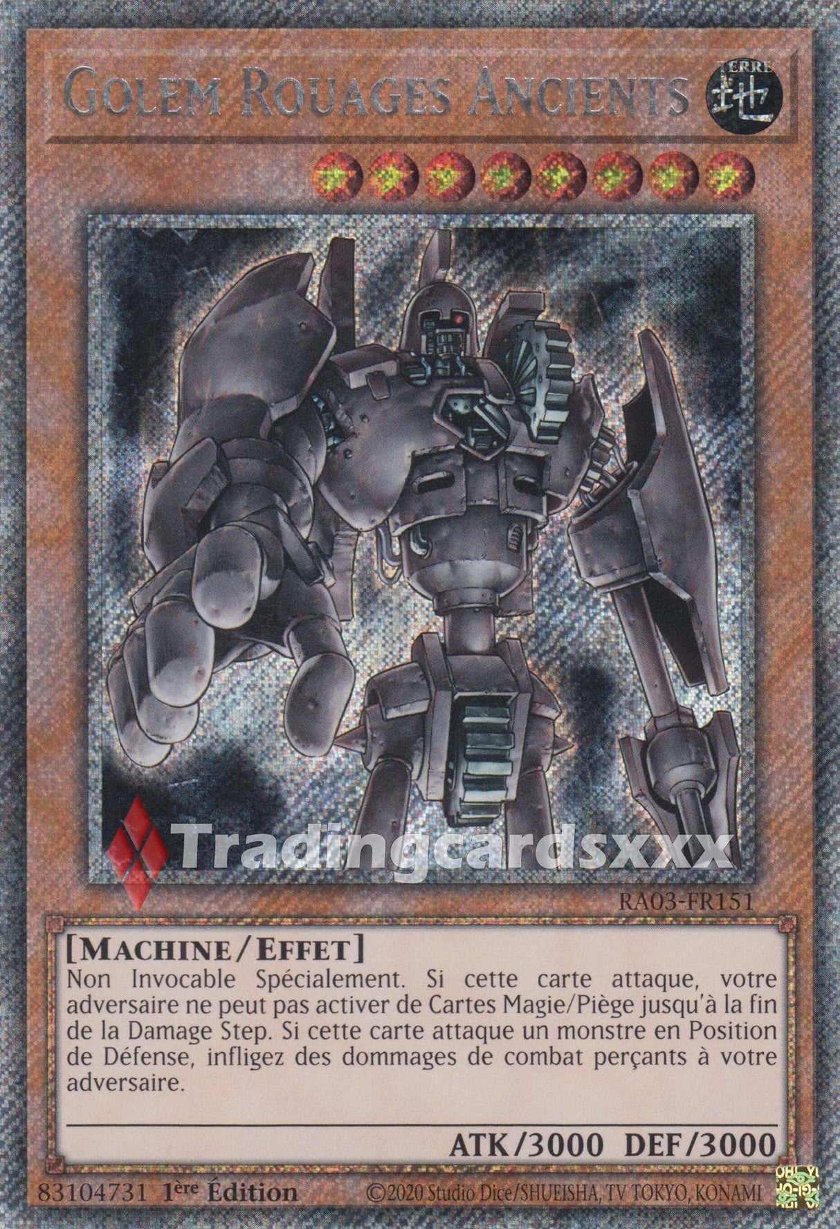 Yu-Gi-Oh! Golem Rouages Ancients : RA03-FR151