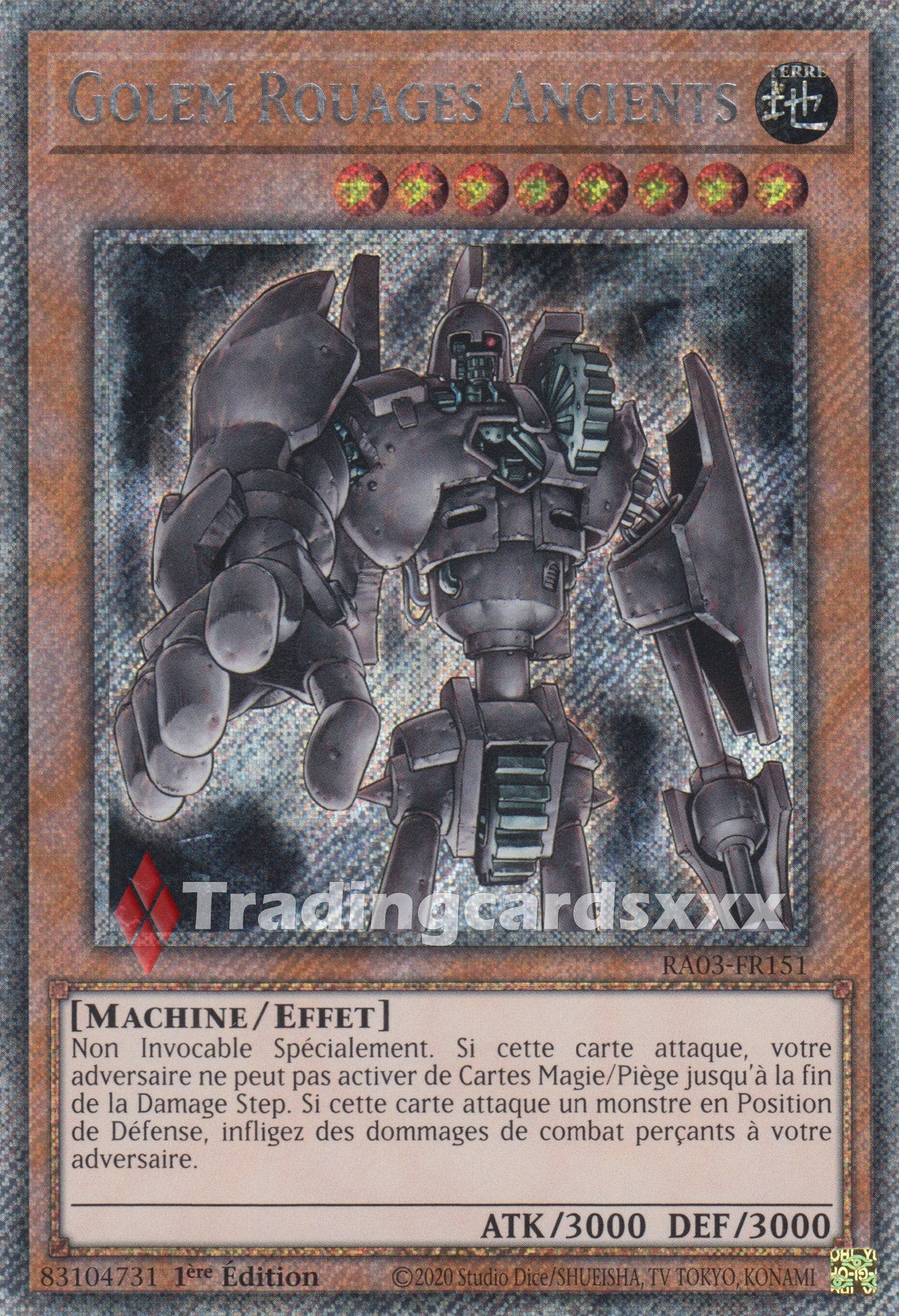 Yu-Gi-Oh! Golem Rouages Ancients : RA03-FR151