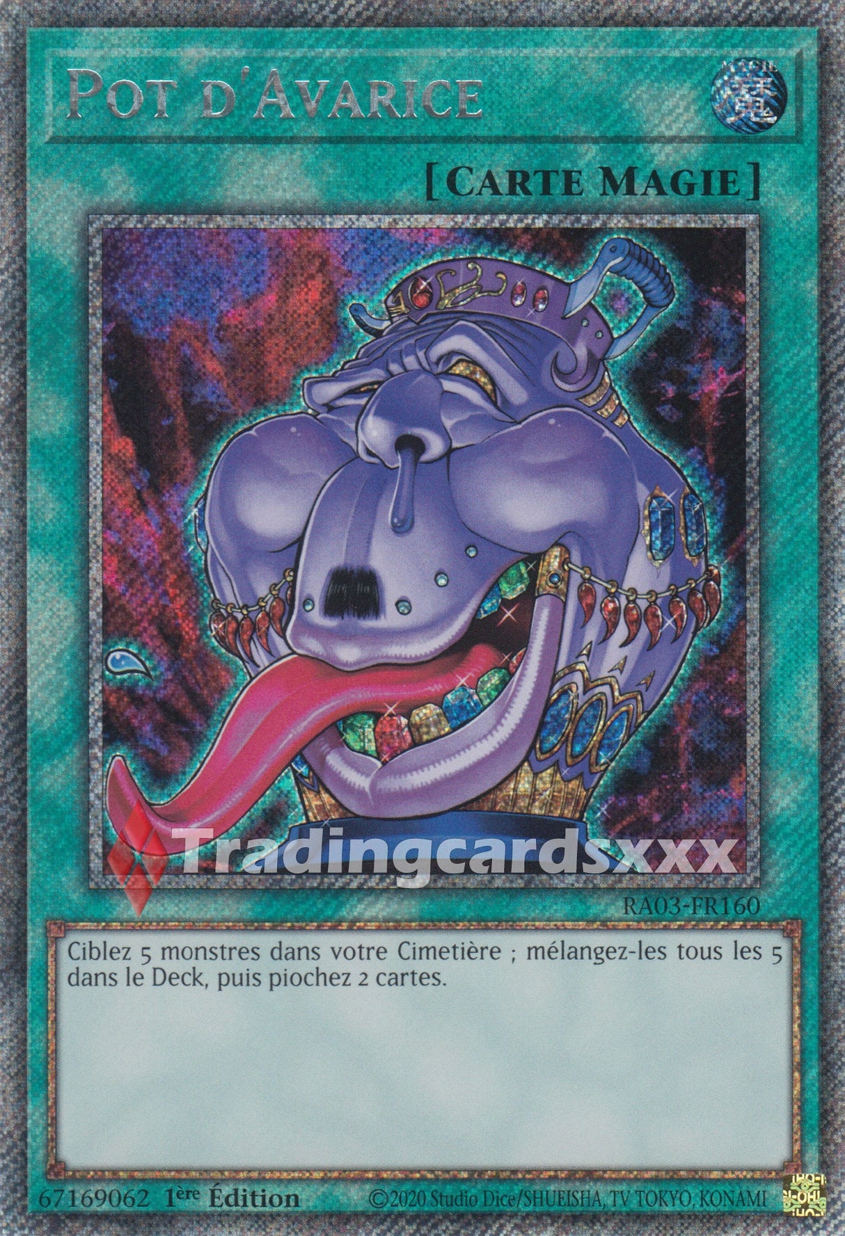 Yu-Gi-Oh! Pot d'Avarice : RA03-FR160