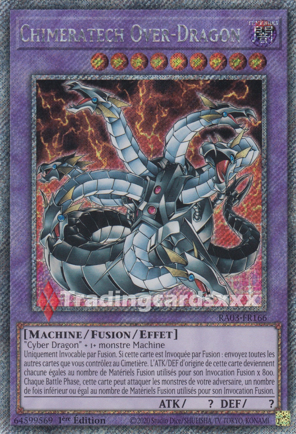 Yu-Gi-Oh! Chimeratech Over-Dragon : RA03-FR166