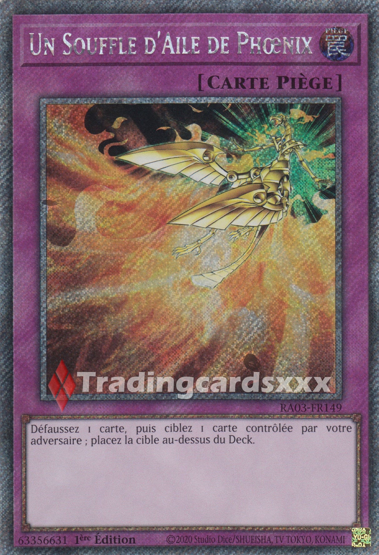 Yu-Gi-Oh! Un Souffle d'Aile de Phœnix : RA03-FR149