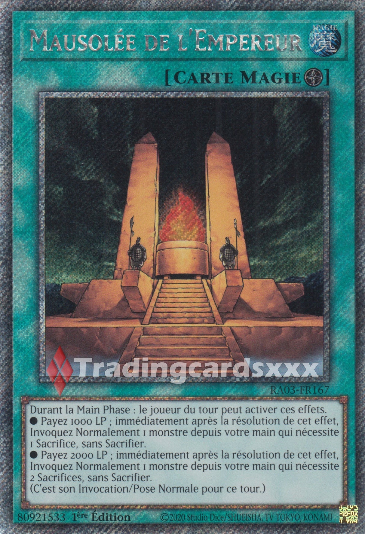 Yu-Gi-Oh! Mausolée de l'Empereur : RA03-FR167