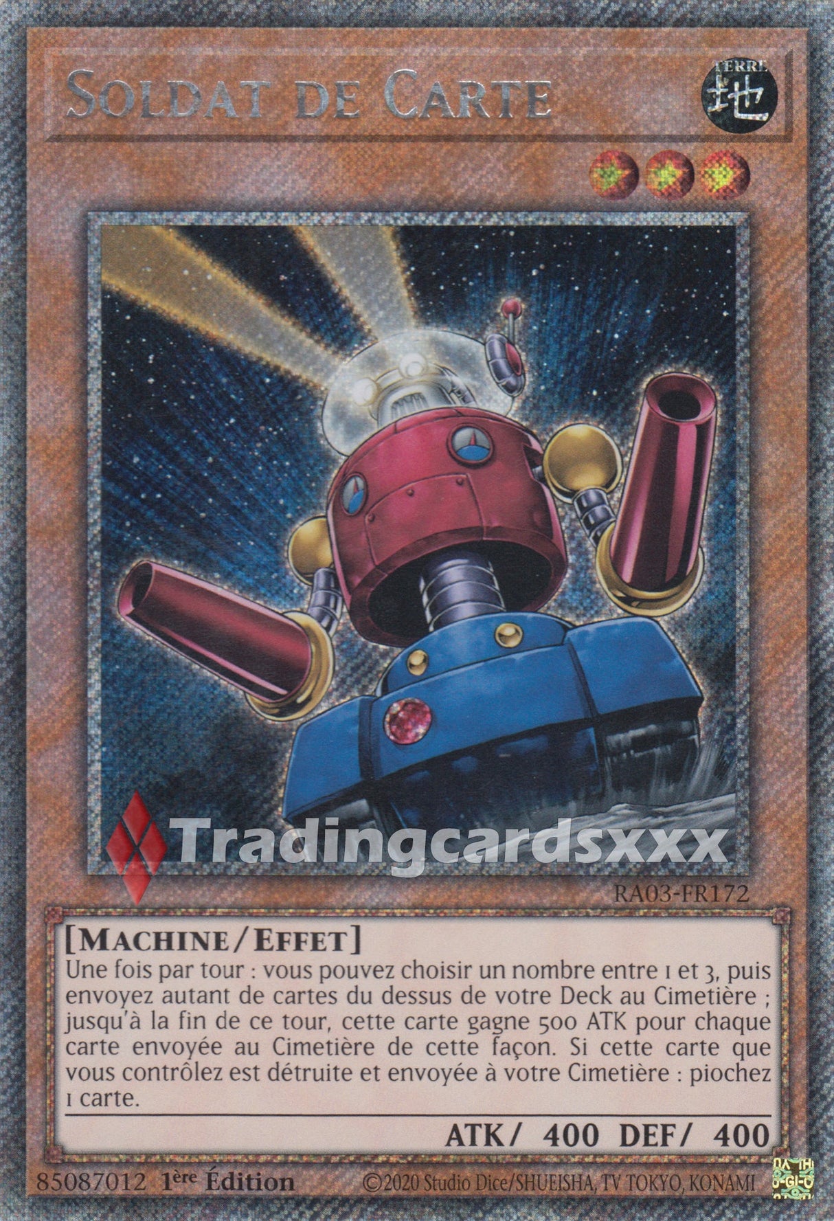 Yu-Gi-Oh! Soldat de Carte : RA03-FR172