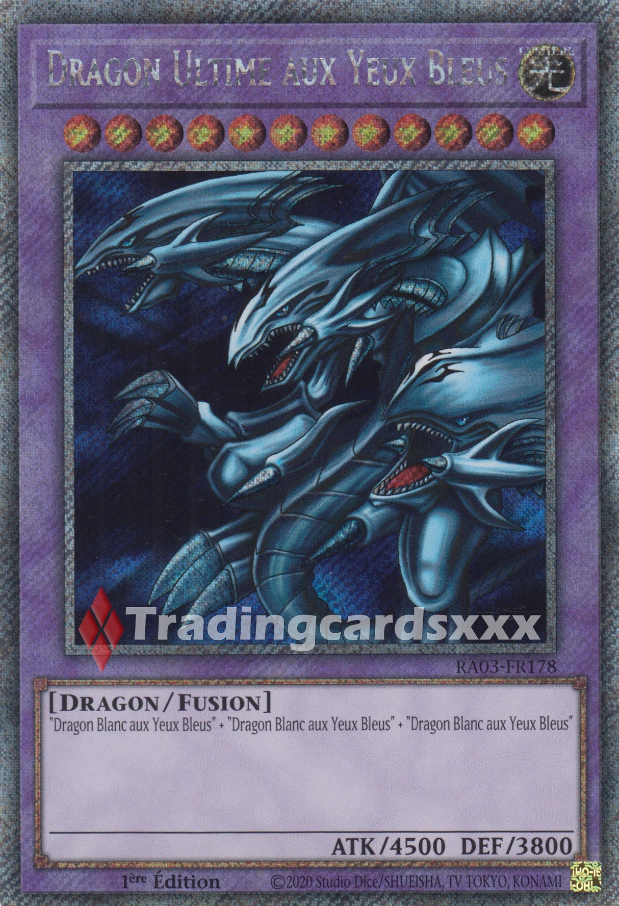 Yu-Gi-Oh! Dragon Ultime aux Yeux Bleus : RA03-FR178