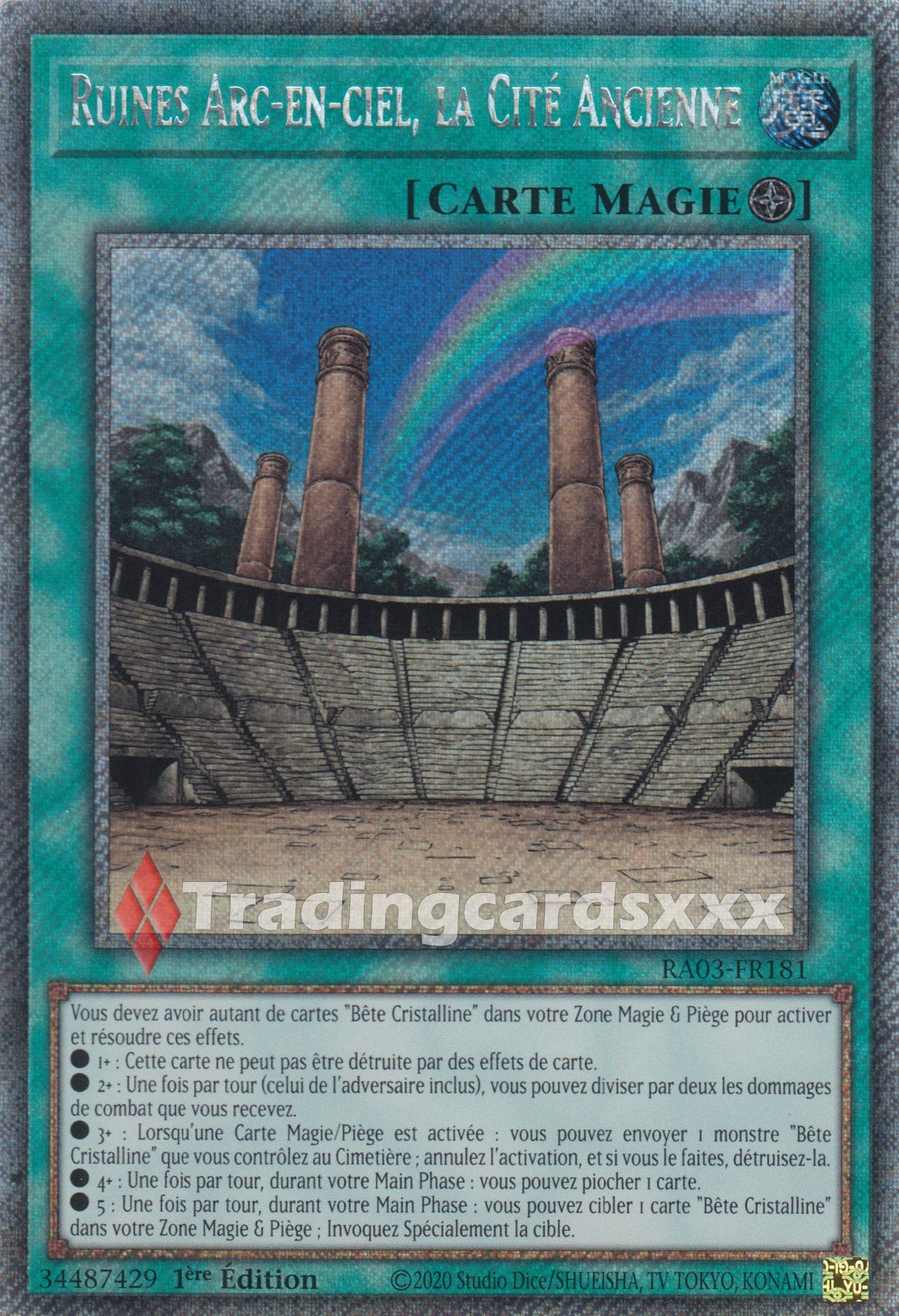 Yu-Gi-Oh! Ruines Arc-en-ciel, la Cité Ancienne : RA03-FR181