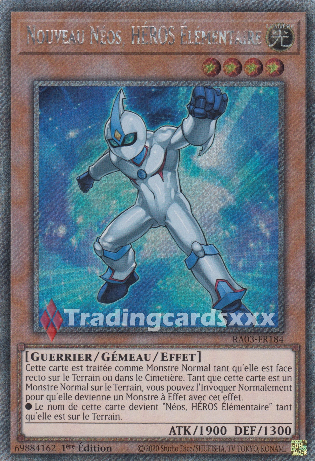 Yu-Gi-Oh! Nouveau Néos, HÉROS Élémentaire : RA03-FR184