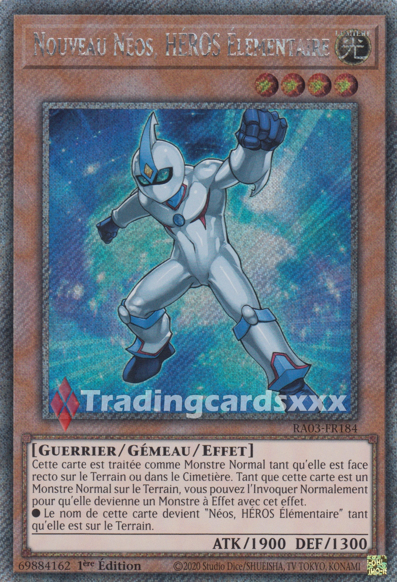 Yu-Gi-Oh! Nouveau Néos, HÉROS Élémentaire : RA03-FR184