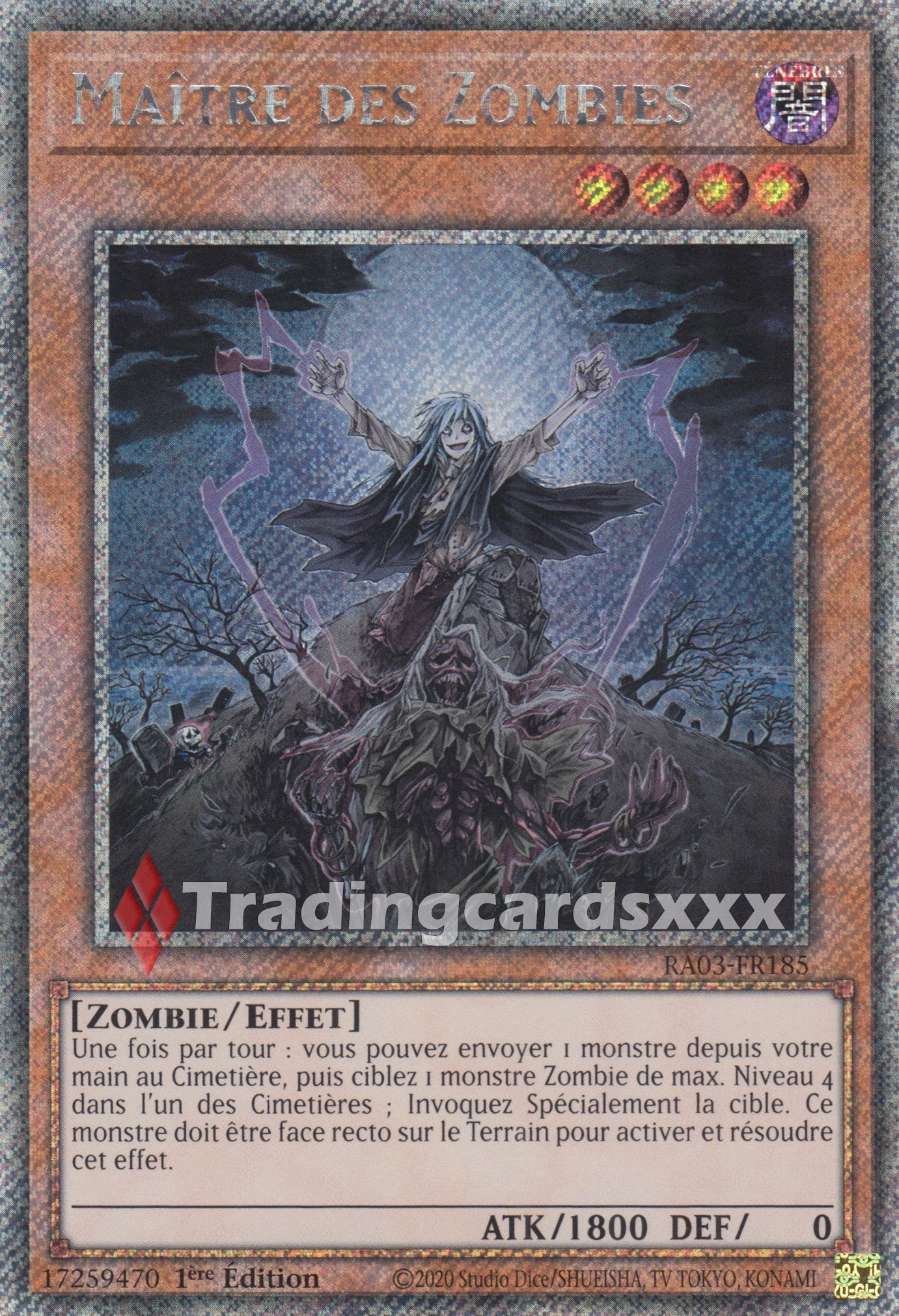Yu-Gi-Oh! Maître des Zombies : RA03-FR185
