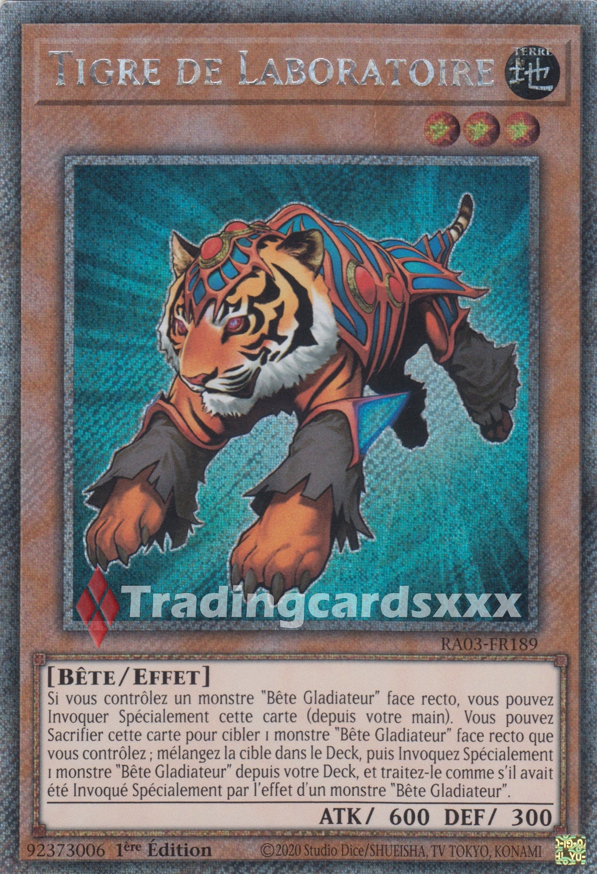 Yu-Gi-Oh! Tigre de Laboratoire : RA03-FR189