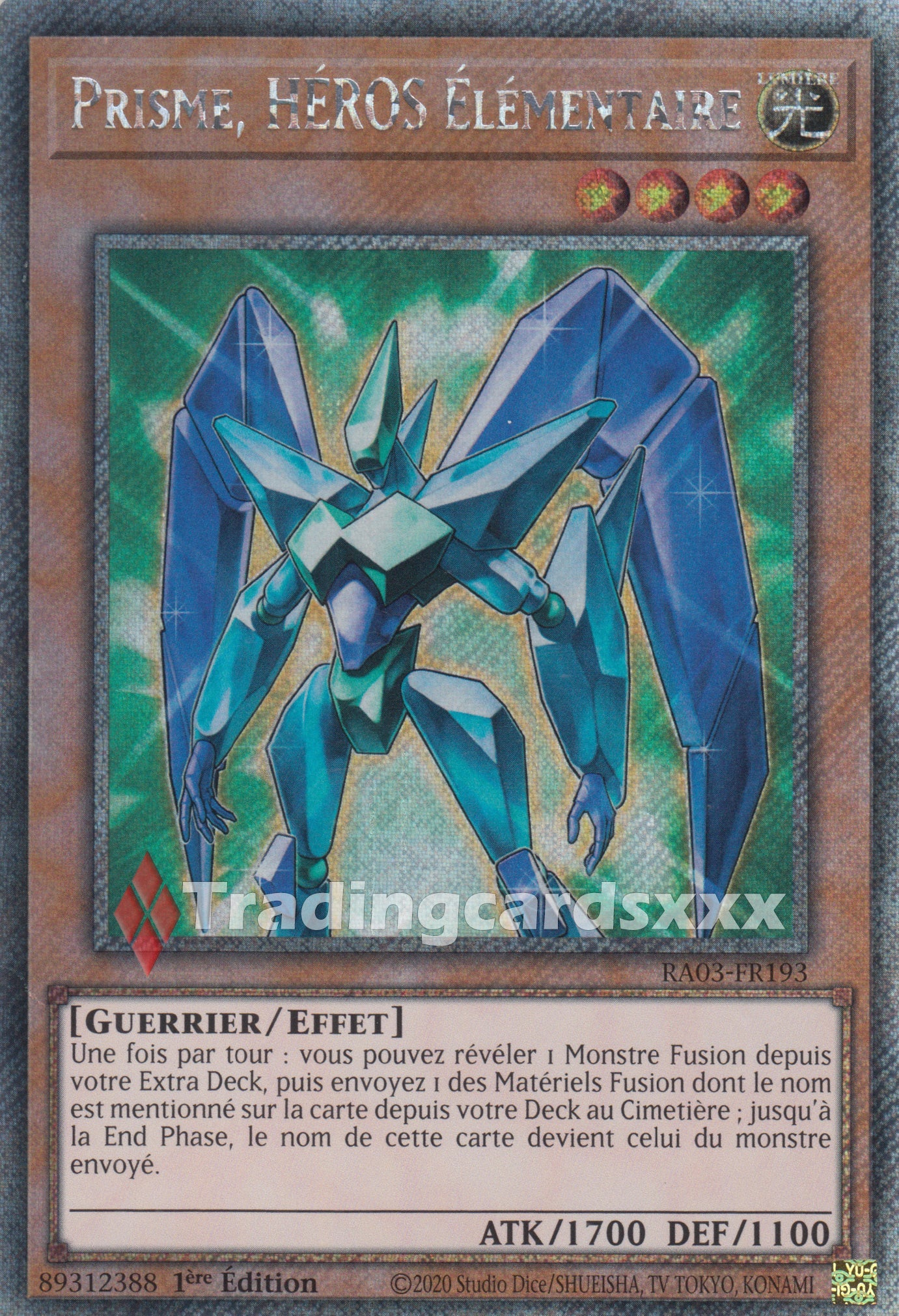 Yu-Gi-Oh! Prisme, HÉROS Élémentaire : RA03-FR193