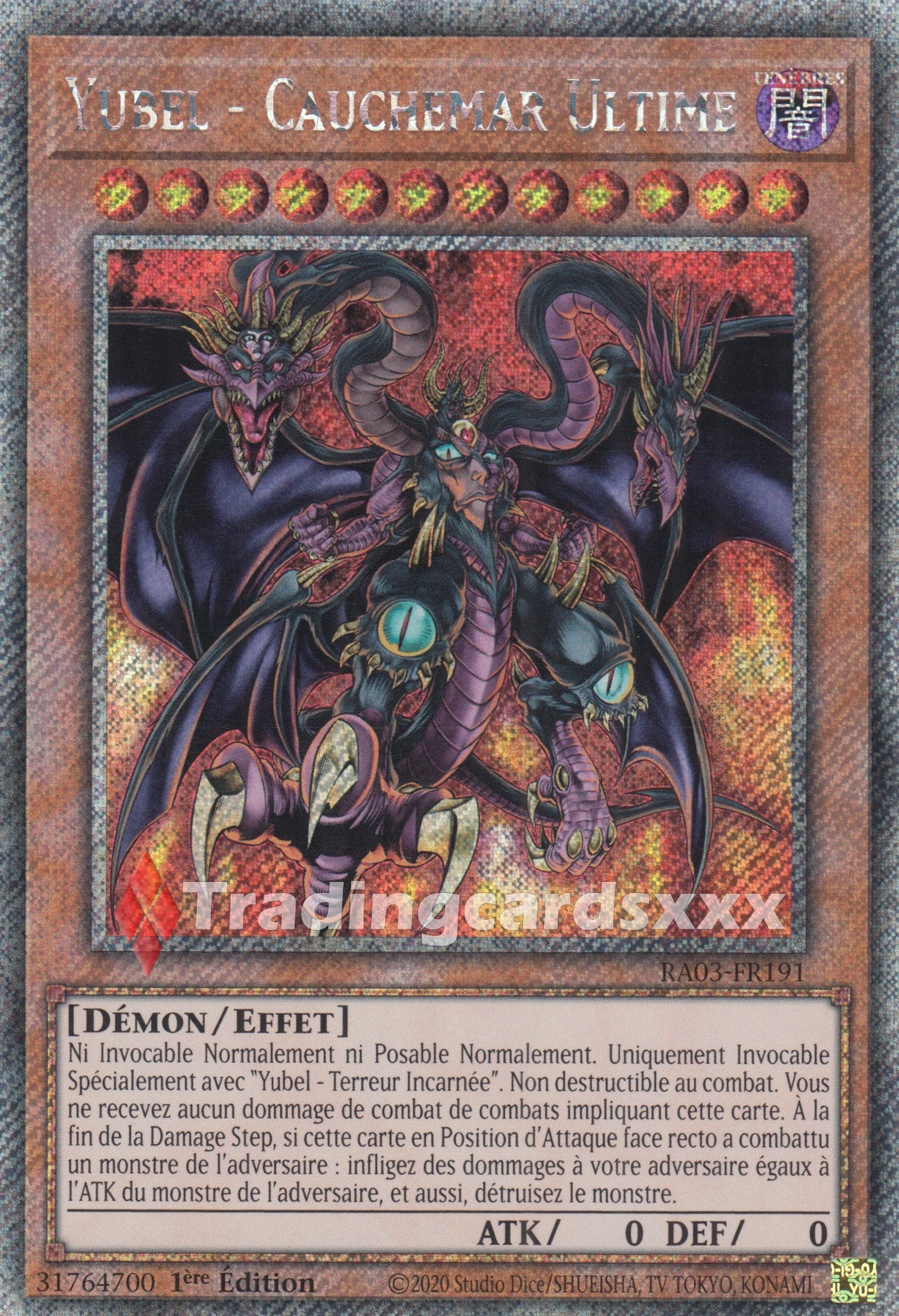Yu-Gi-Oh! Yubel - Cauchemar Ultime : RA03-FR191