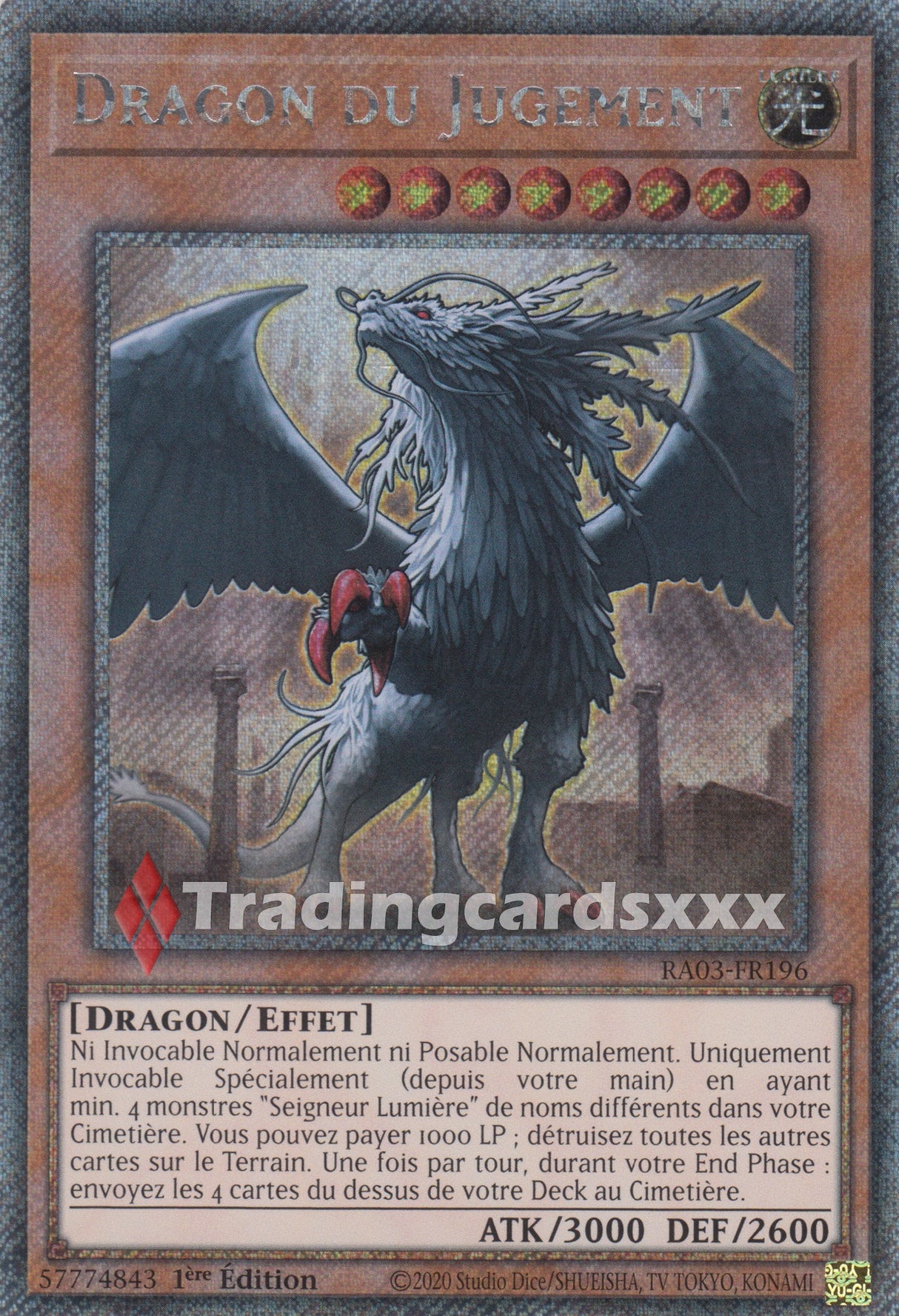 Yu-Gi-Oh! Dragon du Jugement : RA03-FR196