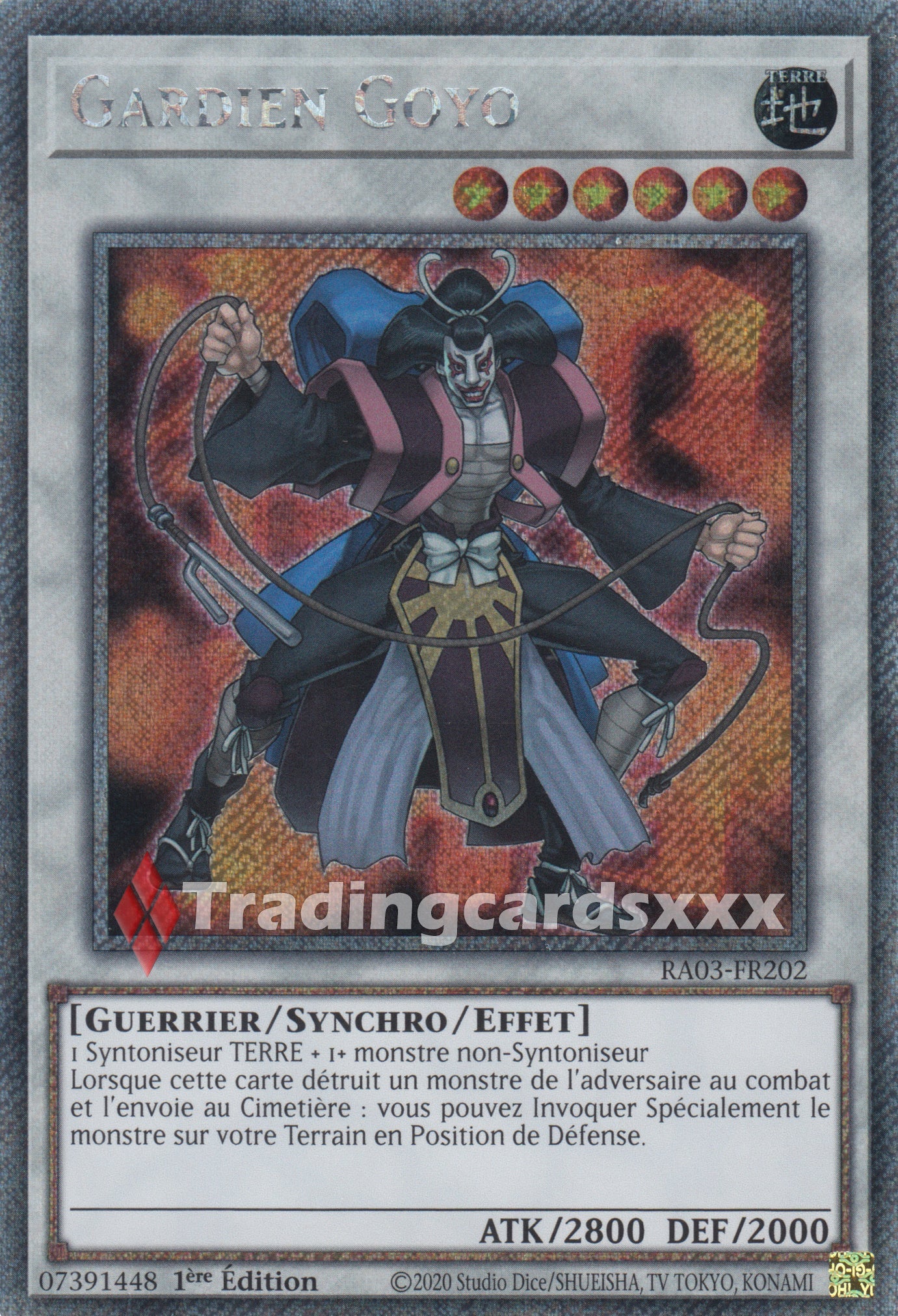 Yu-Gi-Oh! Gardien Goyo : RA03-FR202