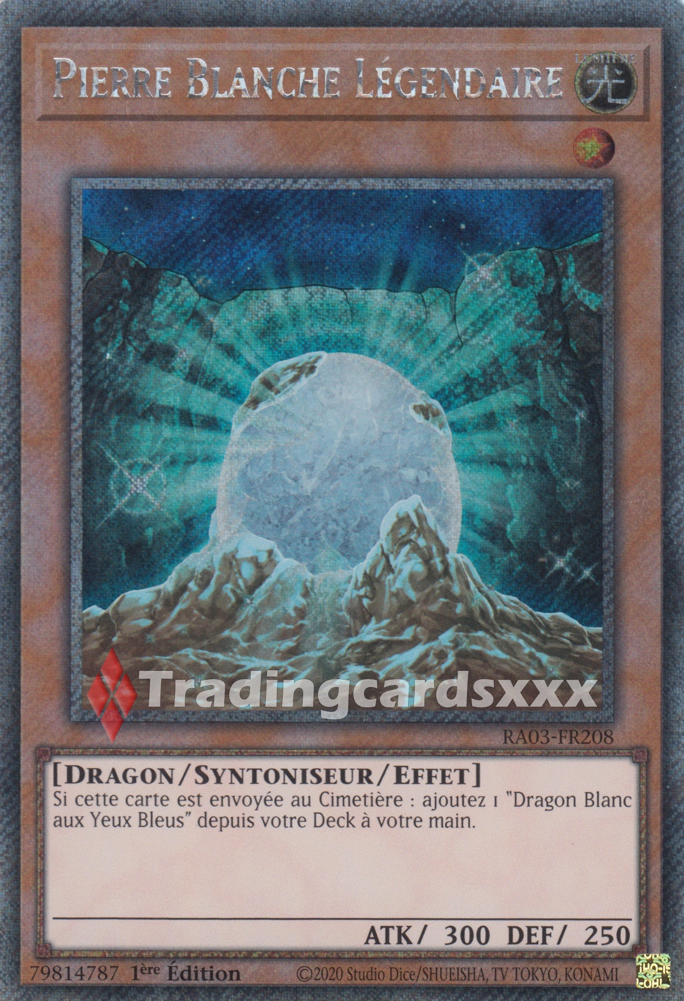 Yu-Gi-Oh! Pierre Blanche Légendaire : RA03-FR208