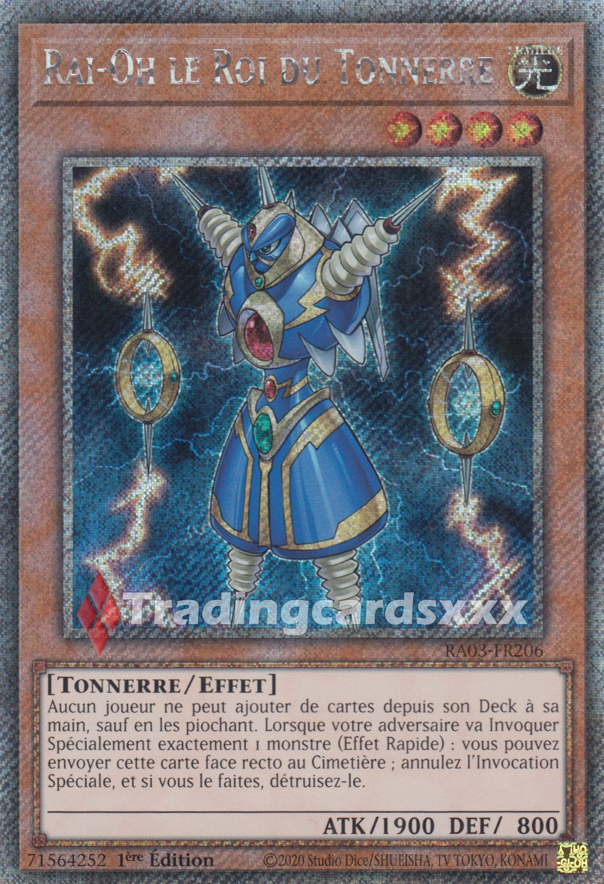 Yu-Gi-Oh! Rai-Oh le Roi du Tonnerre : RA03-FR206