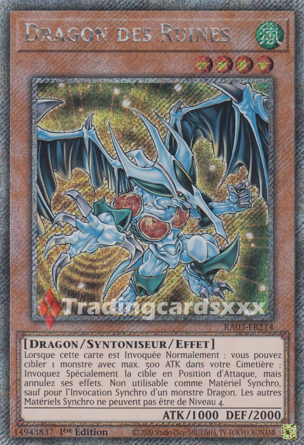 Yu-Gi-Oh! Dragon des Ruines : RA03-FR214