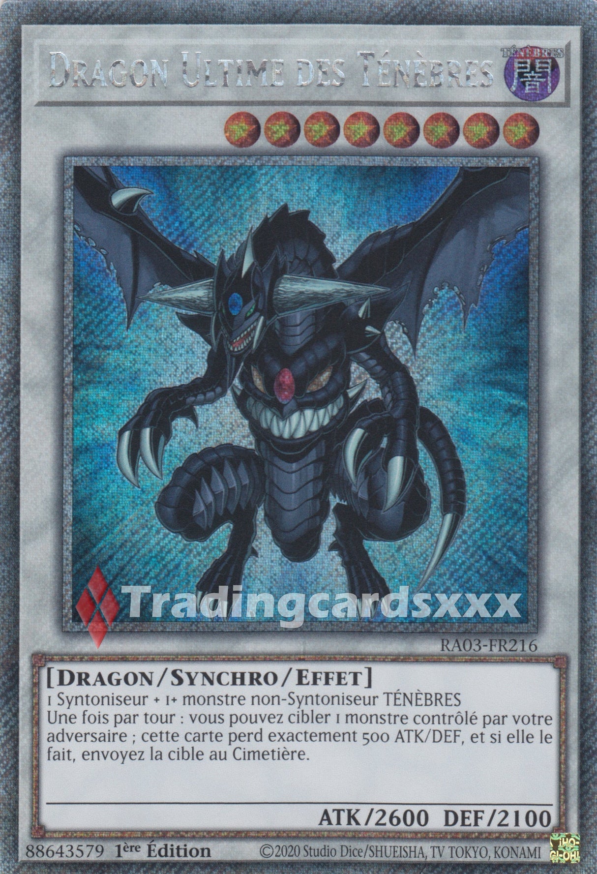 Yu-Gi-Oh! Dragon Ultime des Ténèbres : RA03-FR216