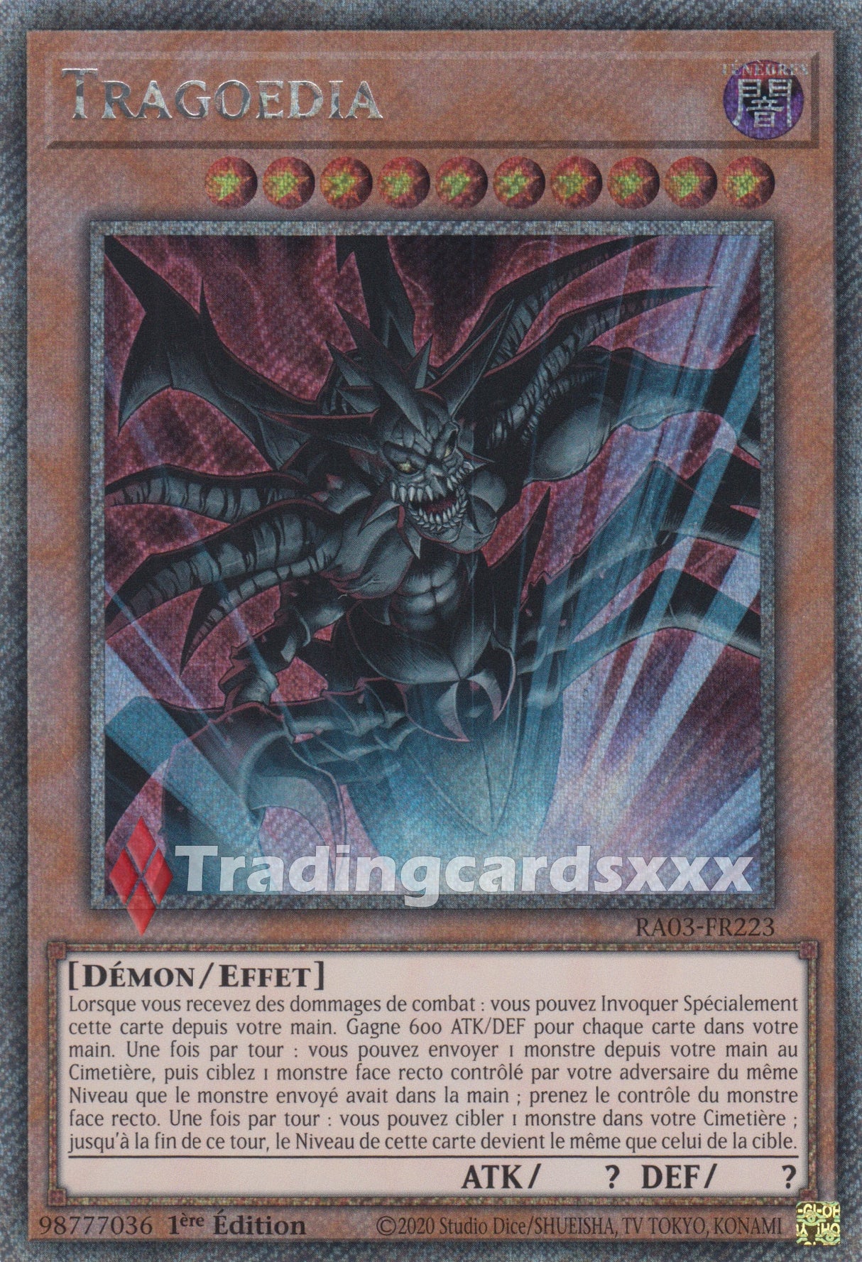 Yu-Gi-Oh! Tragoedia : RA03-FR223