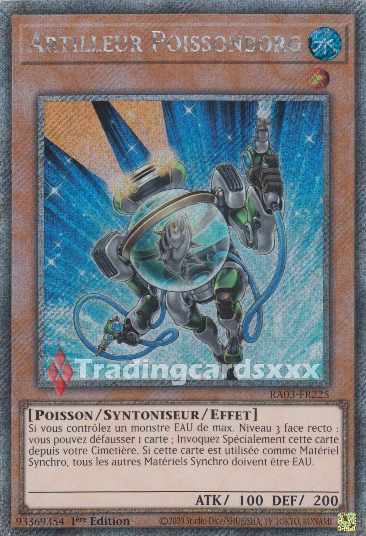 Yu-Gi-Oh! Artilleur Poissonborg : RA03-FR225