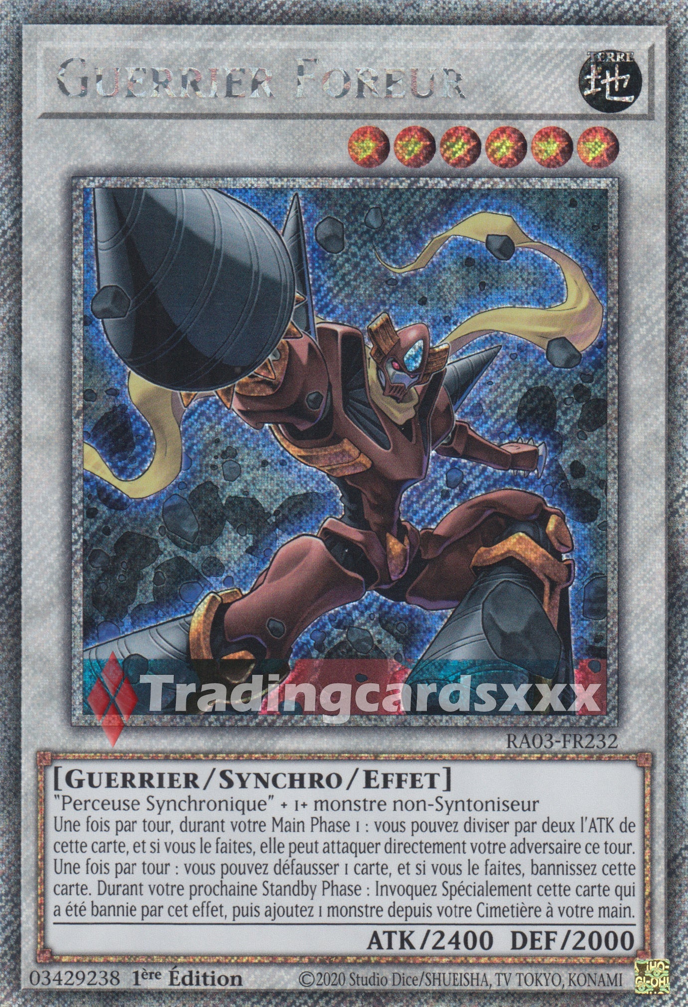 Yu-Gi-Oh! Guerrier Foreur : RA03-FR232