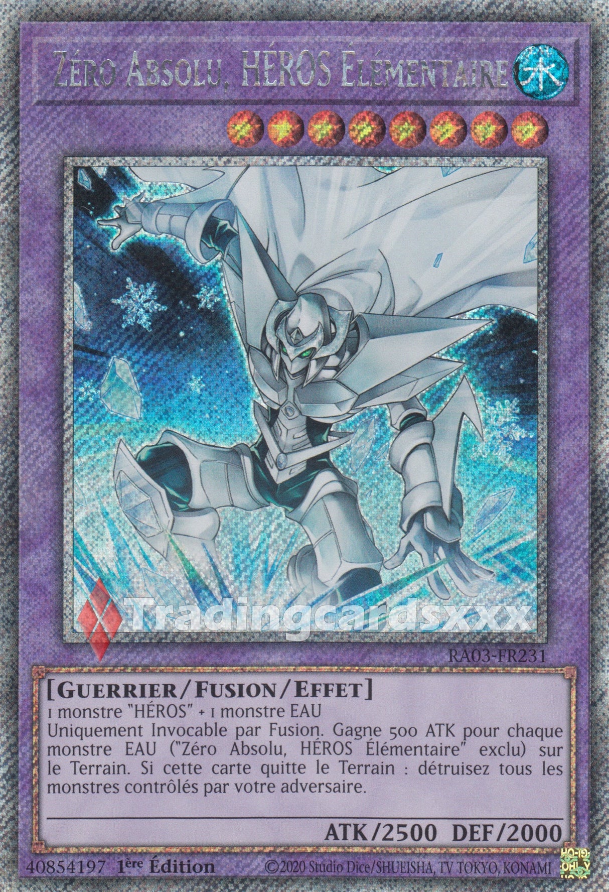 Yu-Gi-Oh! Zéro Absolu, HÉROS Élémentaire : RA03-FR231