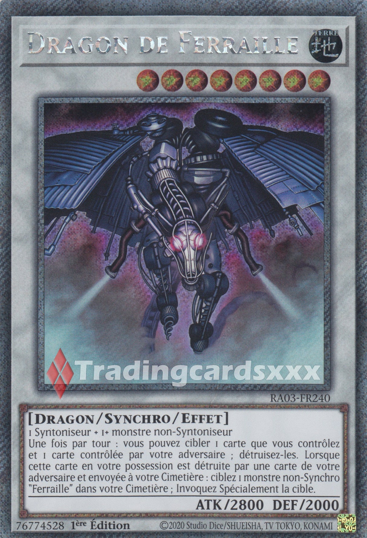 Yu-Gi-Oh! Dragon de Ferraille : RA03-FR240