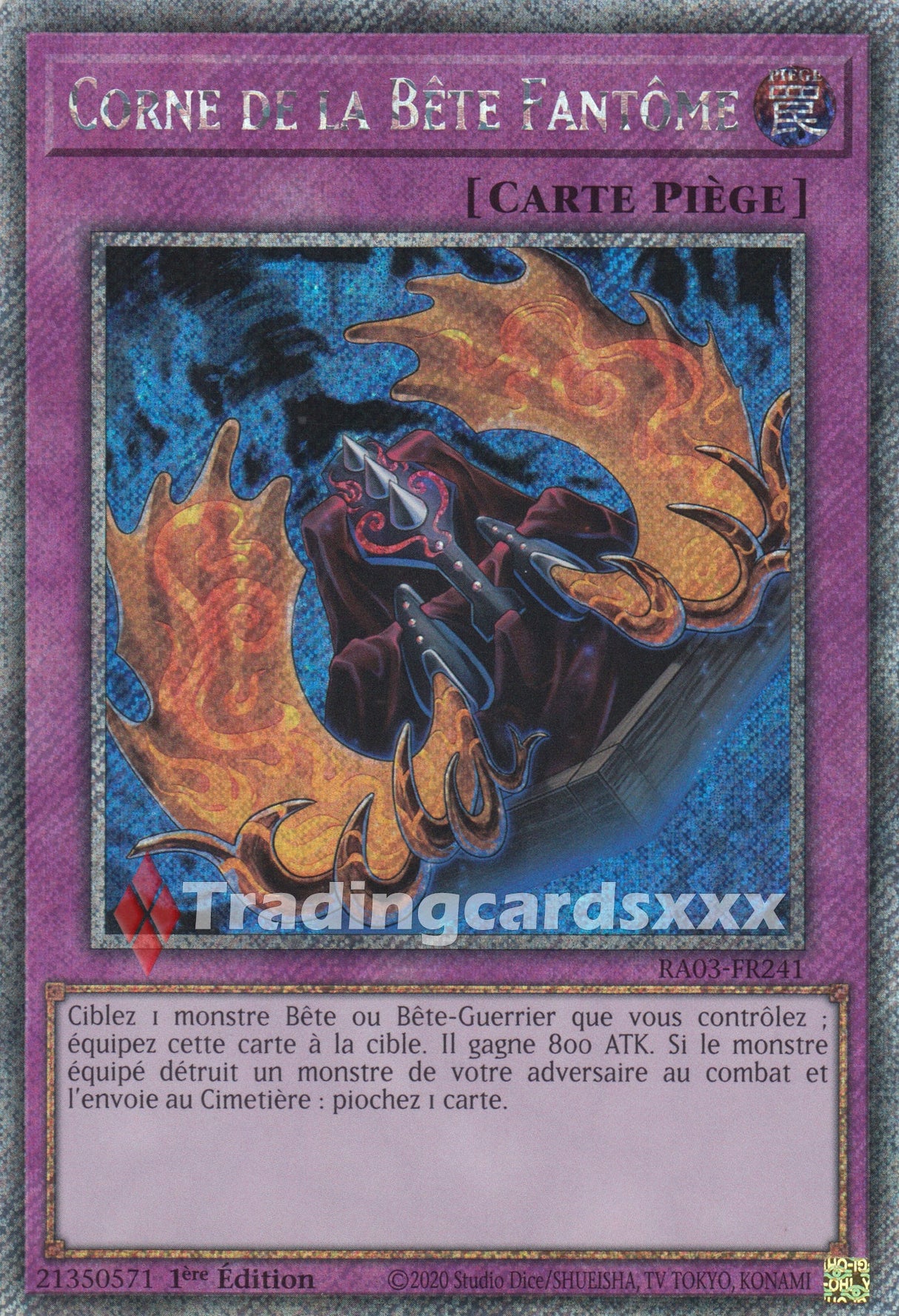 Yu-Gi-Oh! Corne de la Bête Fantôme : RA03-FR241