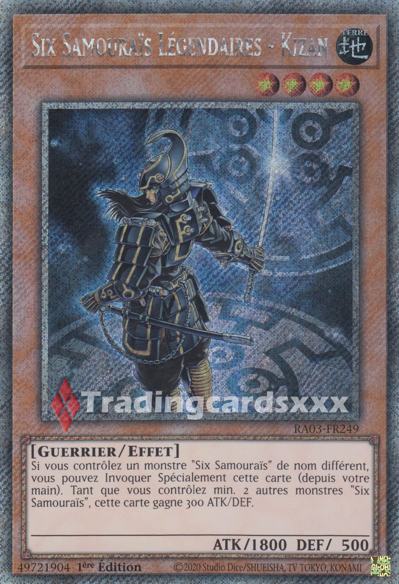 Yu-Gi-Oh! Six Samouraïs Légendaires - Kizan : RA03-FR249