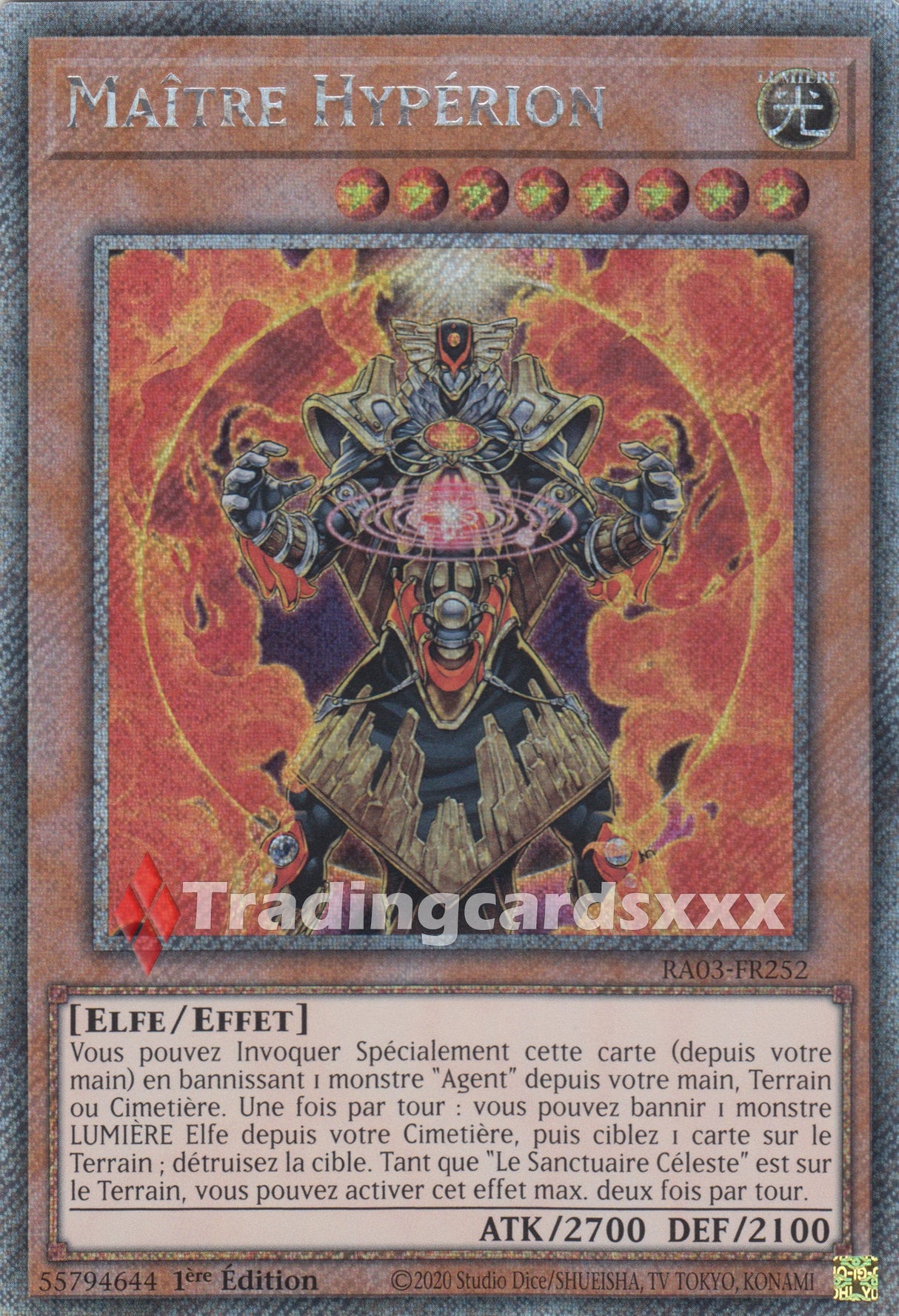 Yu-Gi-Oh! Maître Hypérion : RA03-FR252
