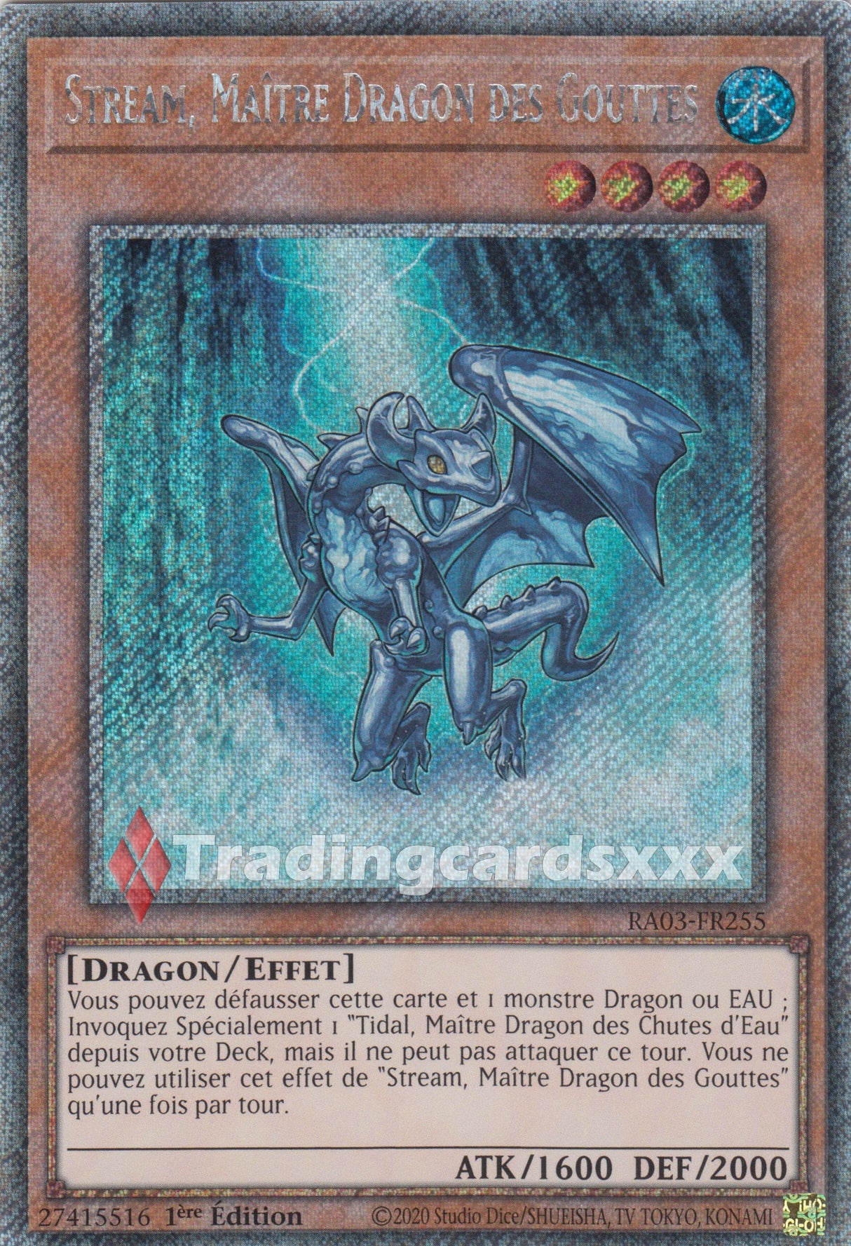 Yu-Gi-Oh! Stream, Maître Dragon des Gouttes : RA03-FR255