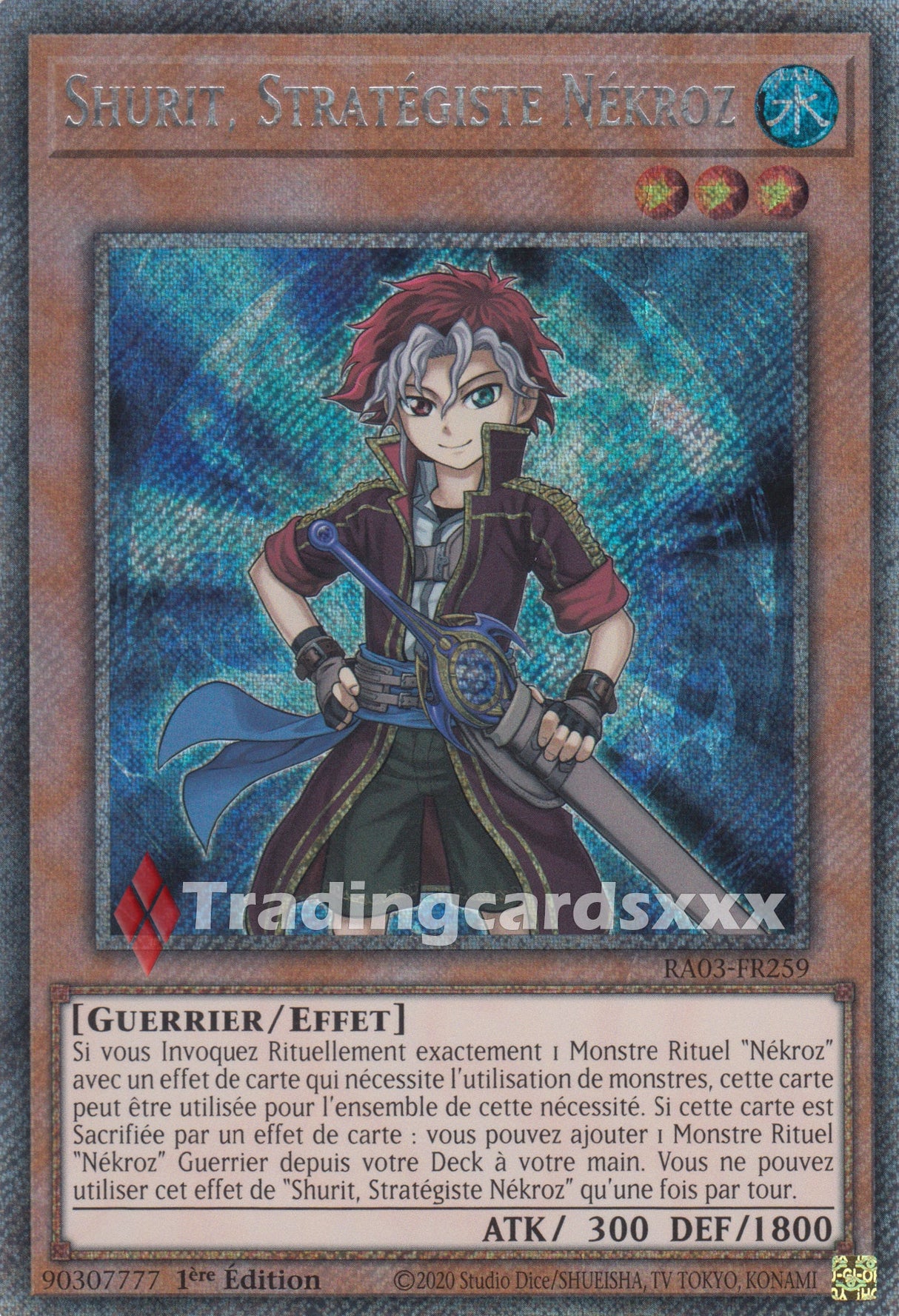 Yu-Gi-Oh! Shurit, Stratégiste Nékroz : RA03-FR259