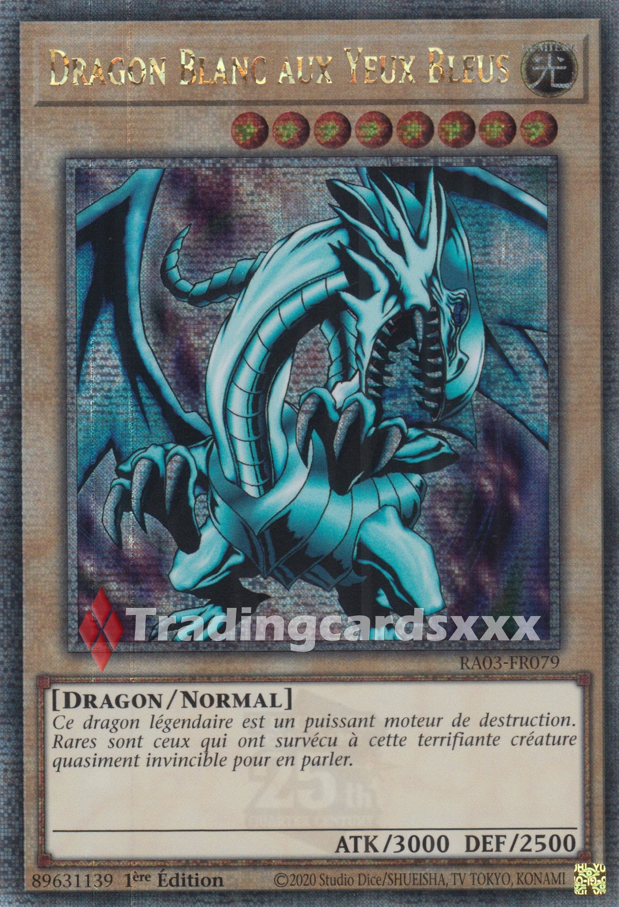 Yu-Gi-Oh! Dragon Blanc aux Yeux Bleus : RA03-FR079