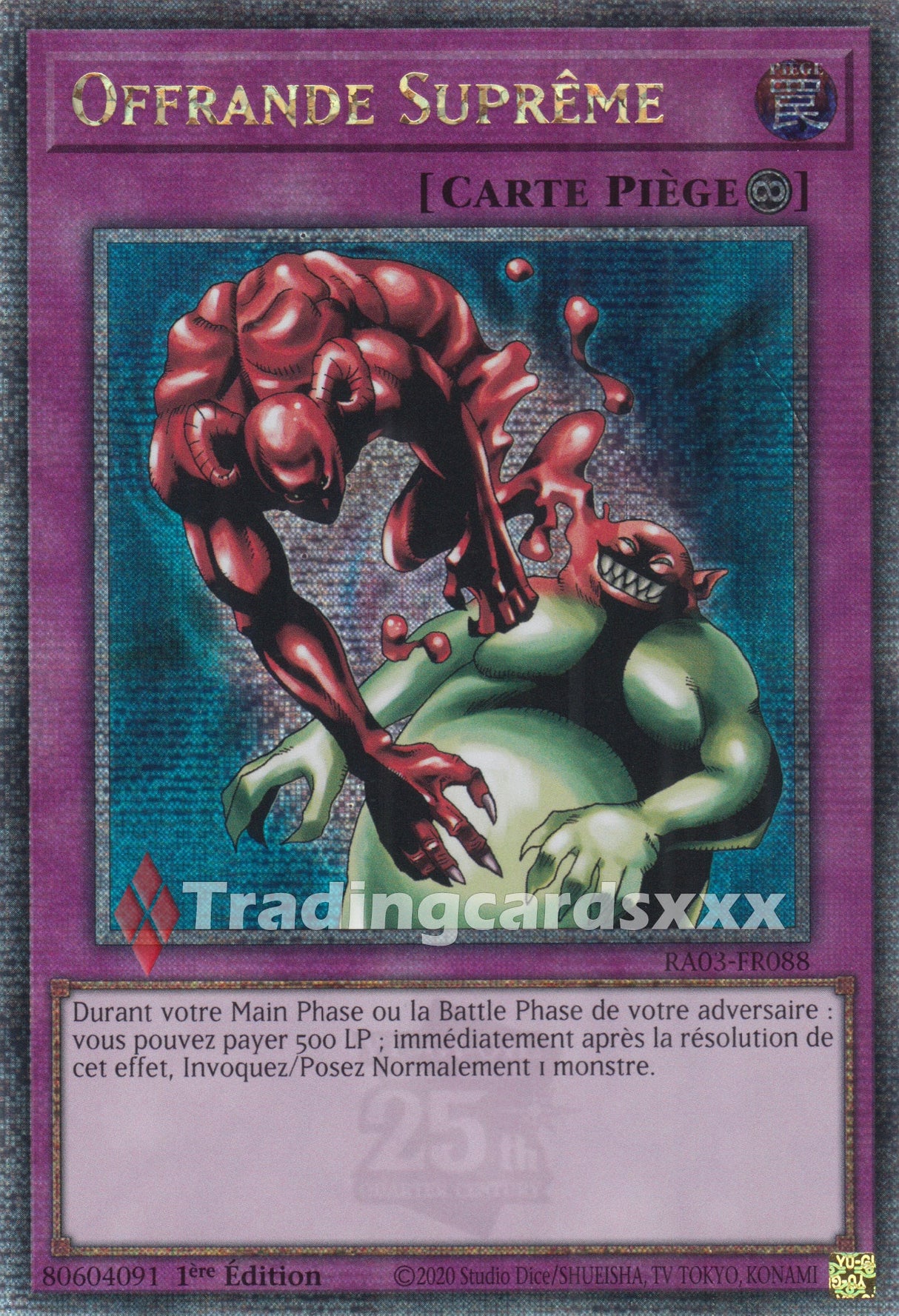 Yu-Gi-Oh! Offrande Suprême : RA03-FR088