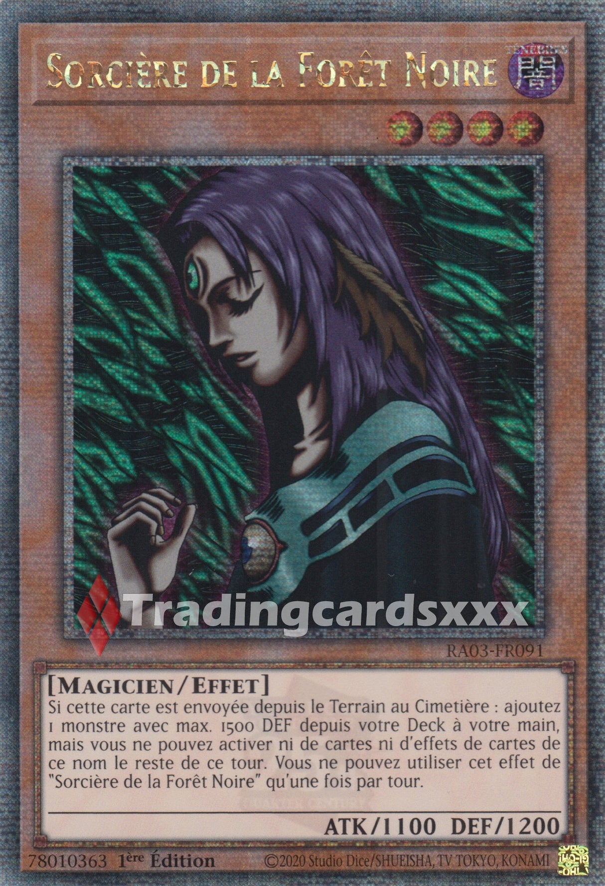 Yu-Gi-Oh! Sorcière de la Forêt Noire : RA03-FR091