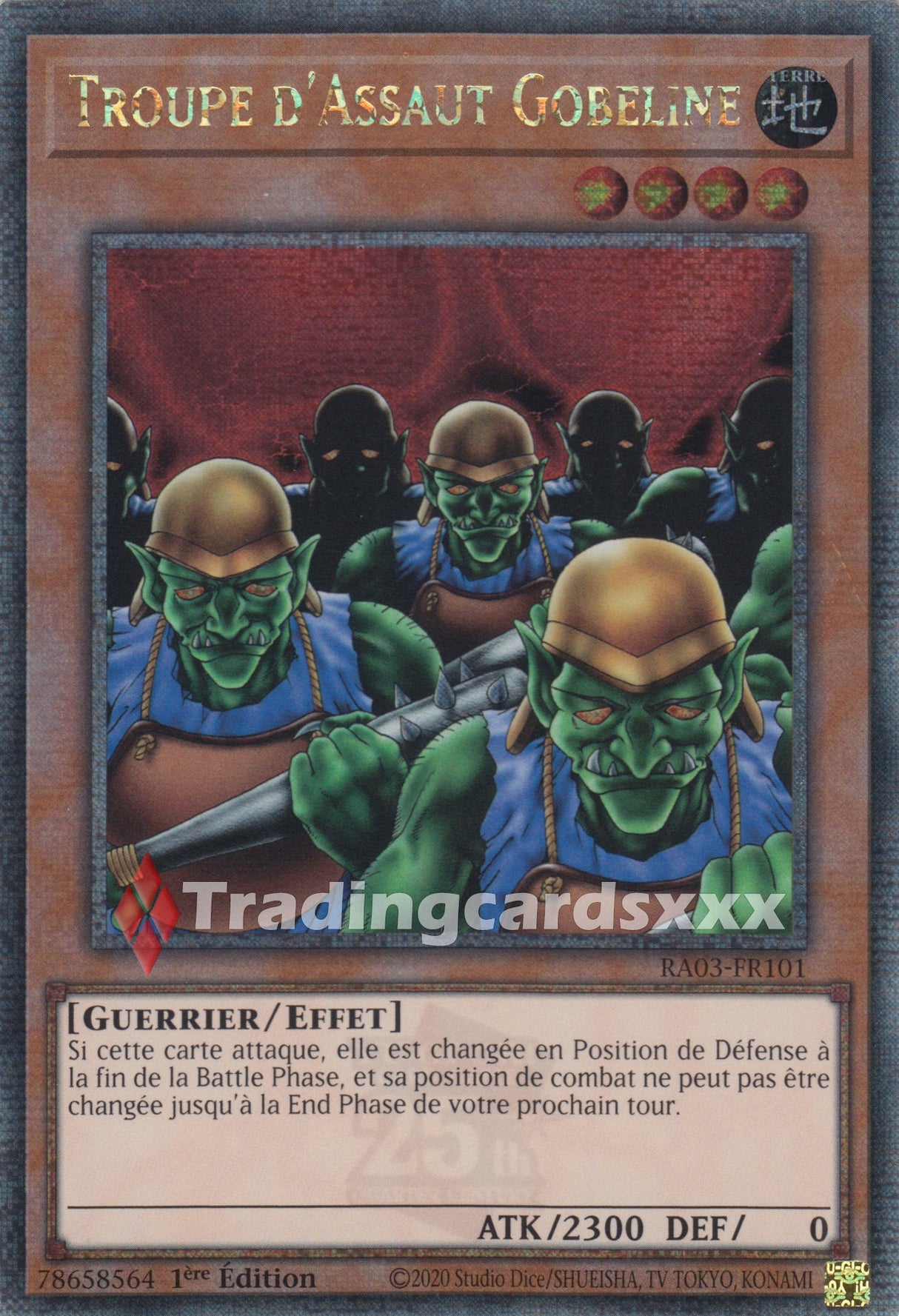 Yu-Gi-Oh! Troupe d'Assaut Gobeline : RA03-FR101