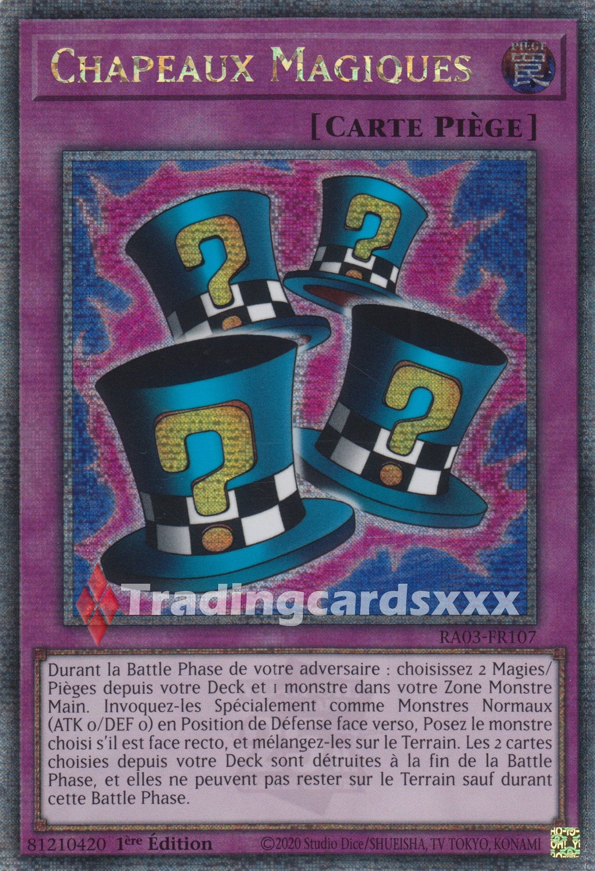 Yu-Gi-Oh! Chapeaux Magiques : RA03-FR107