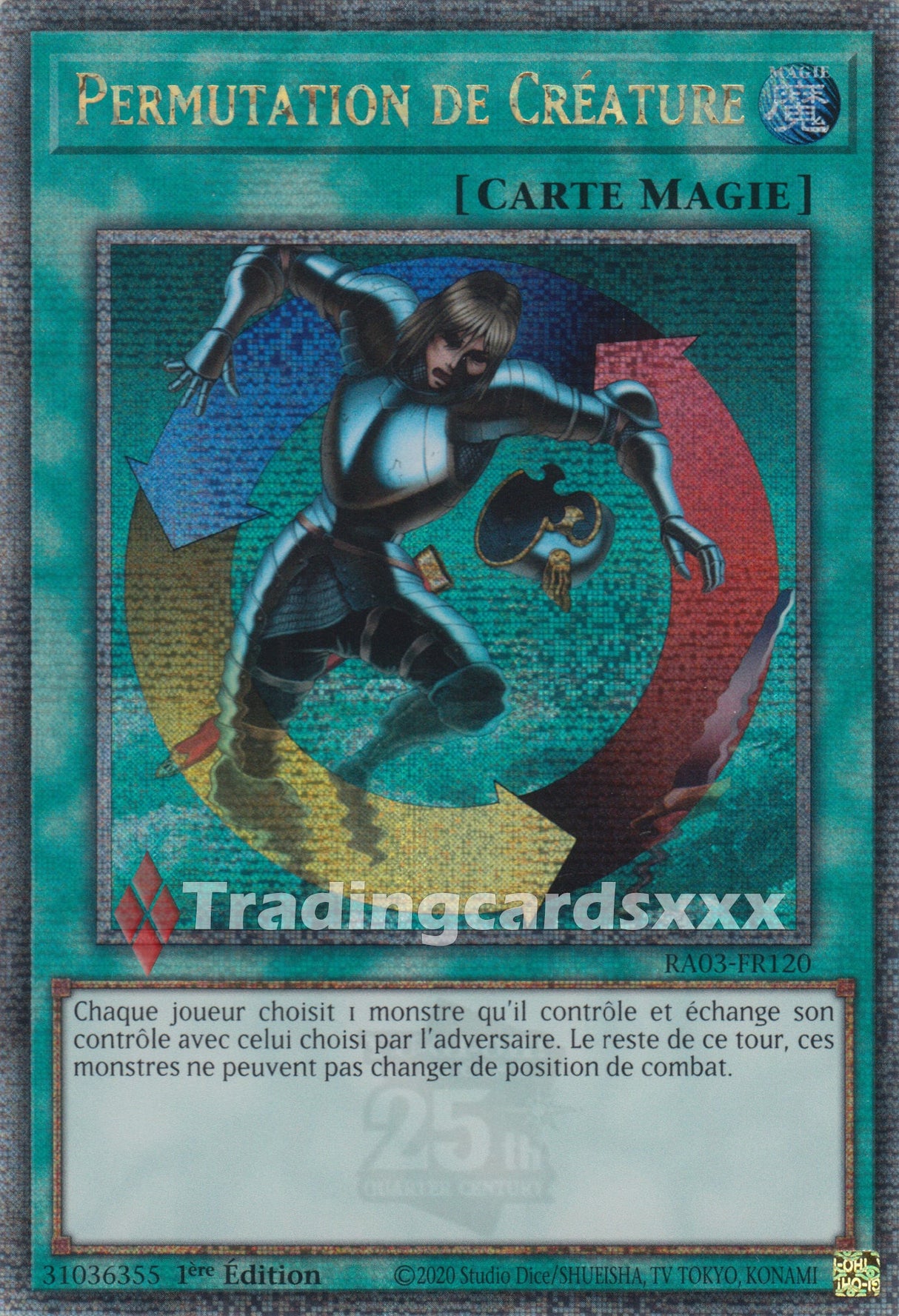 Yu-Gi-Oh! Permutation de Créature : RA03-FR120