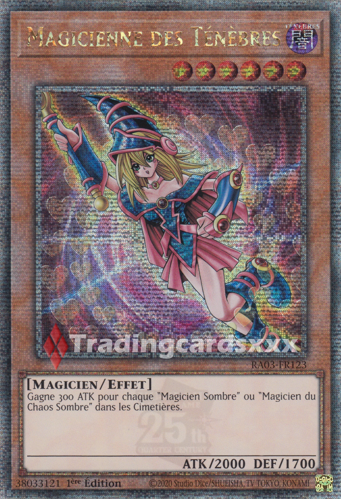 Yu-Gi-Oh! Magicienne des Ténèbres - V.1 : RA03-FR123