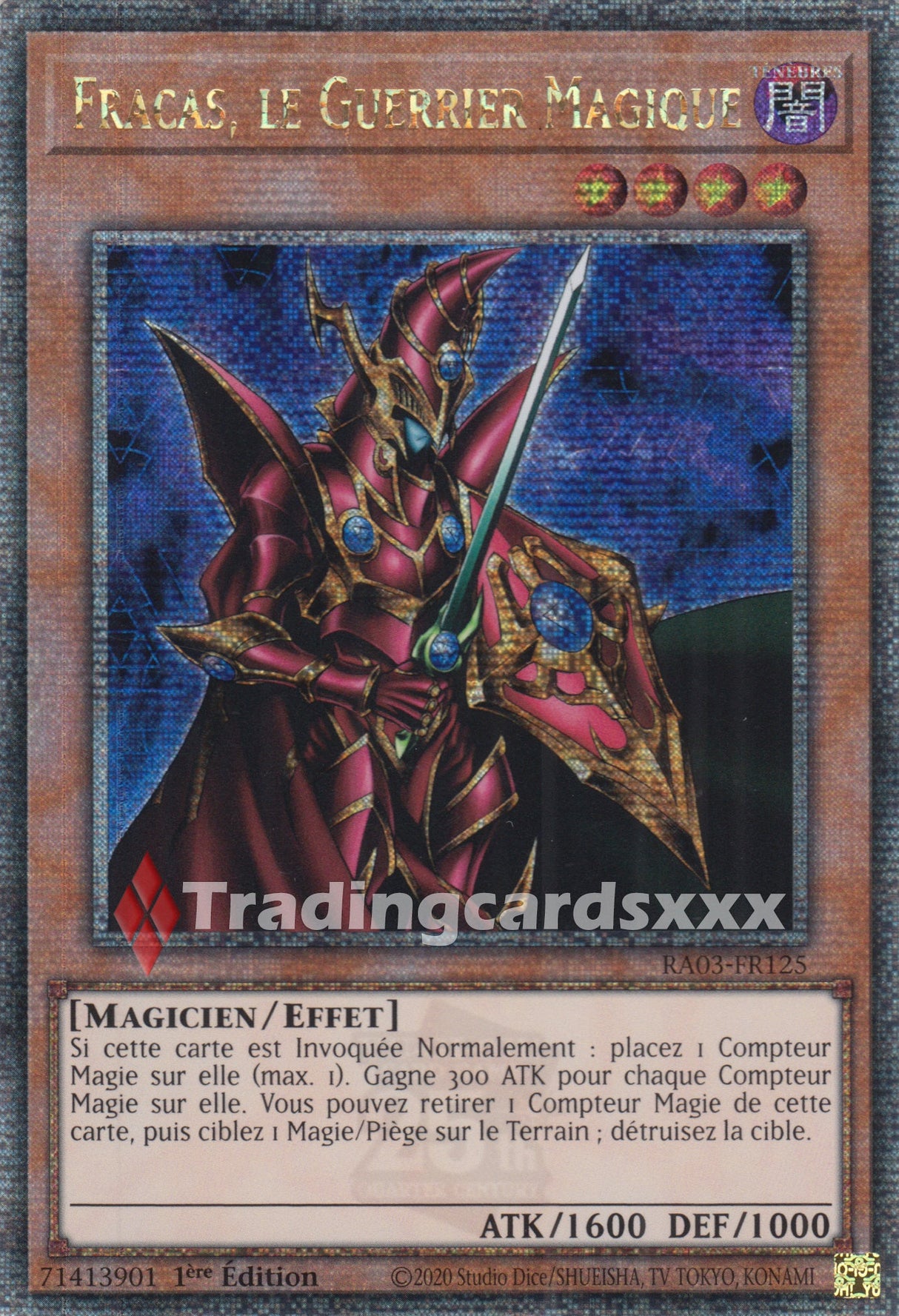 Yu-Gi-Oh! Fracas, le Guerrier Magique : RA03-FR125