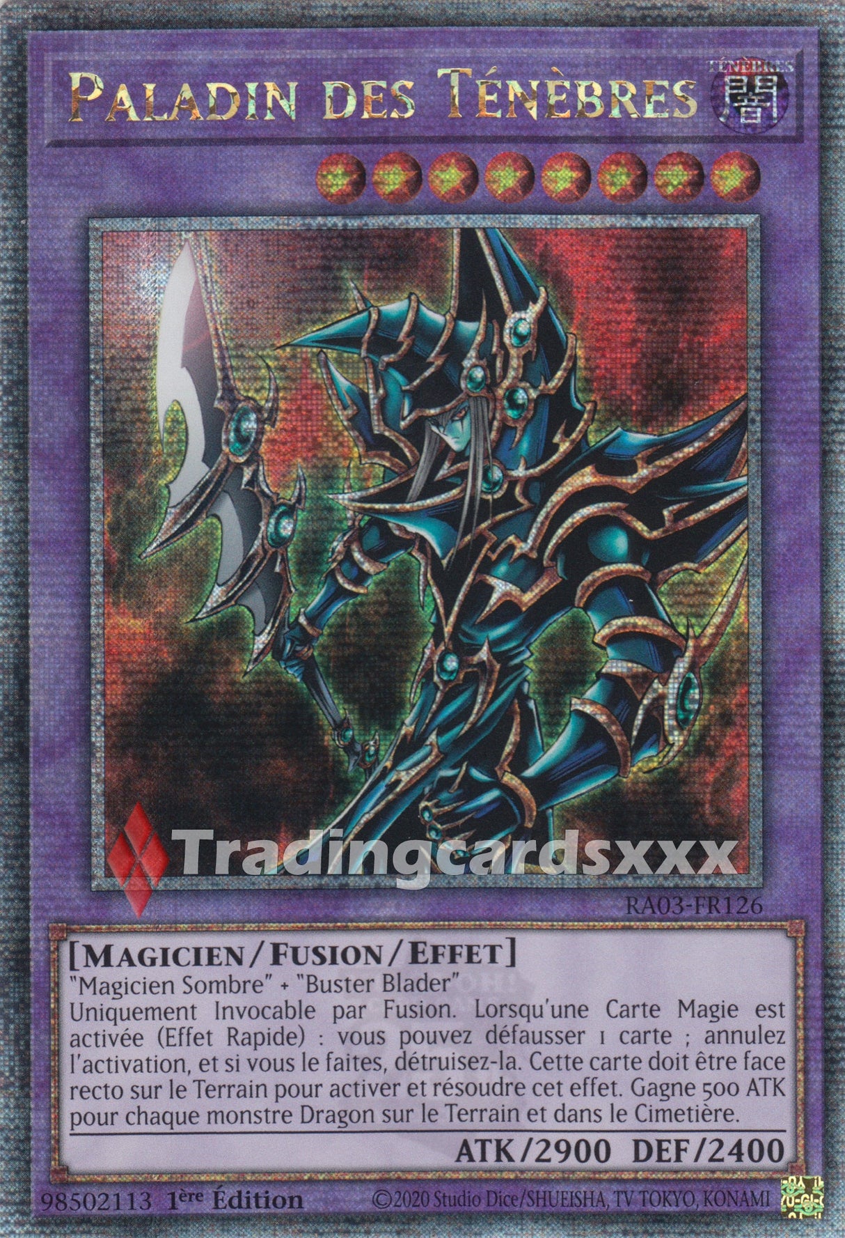 Yu-Gi-Oh! Paladin des Ténèbres : RA03-FR126