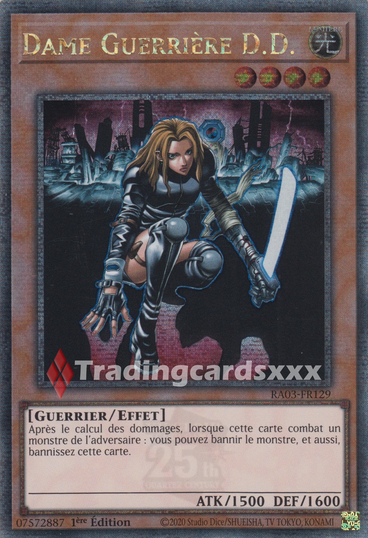 Yu-Gi-Oh! Dame Guerrière D.D. : RA03-FR129