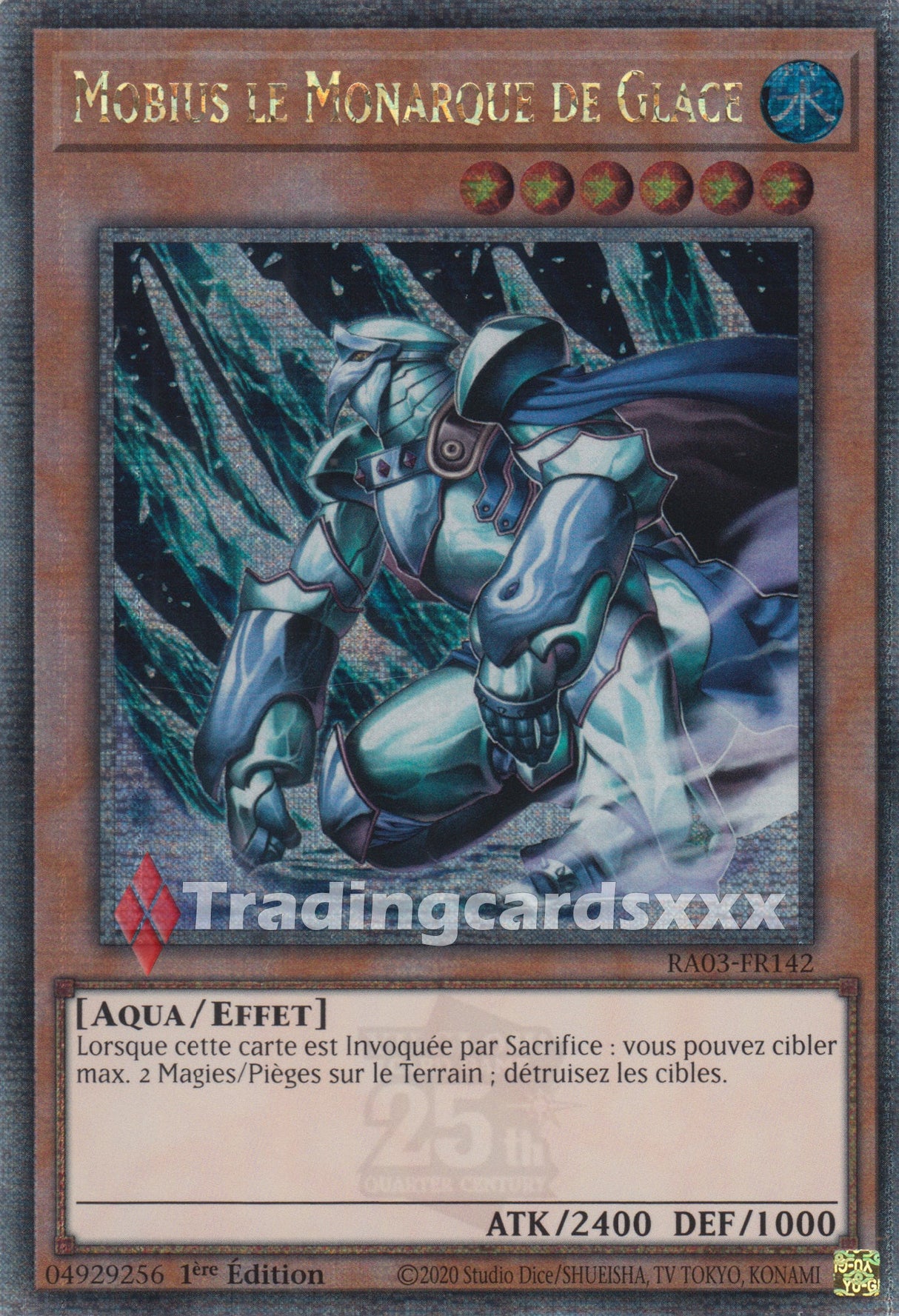 Yu-Gi-Oh! Mobius le Monarque de Glace : RA03-FR142