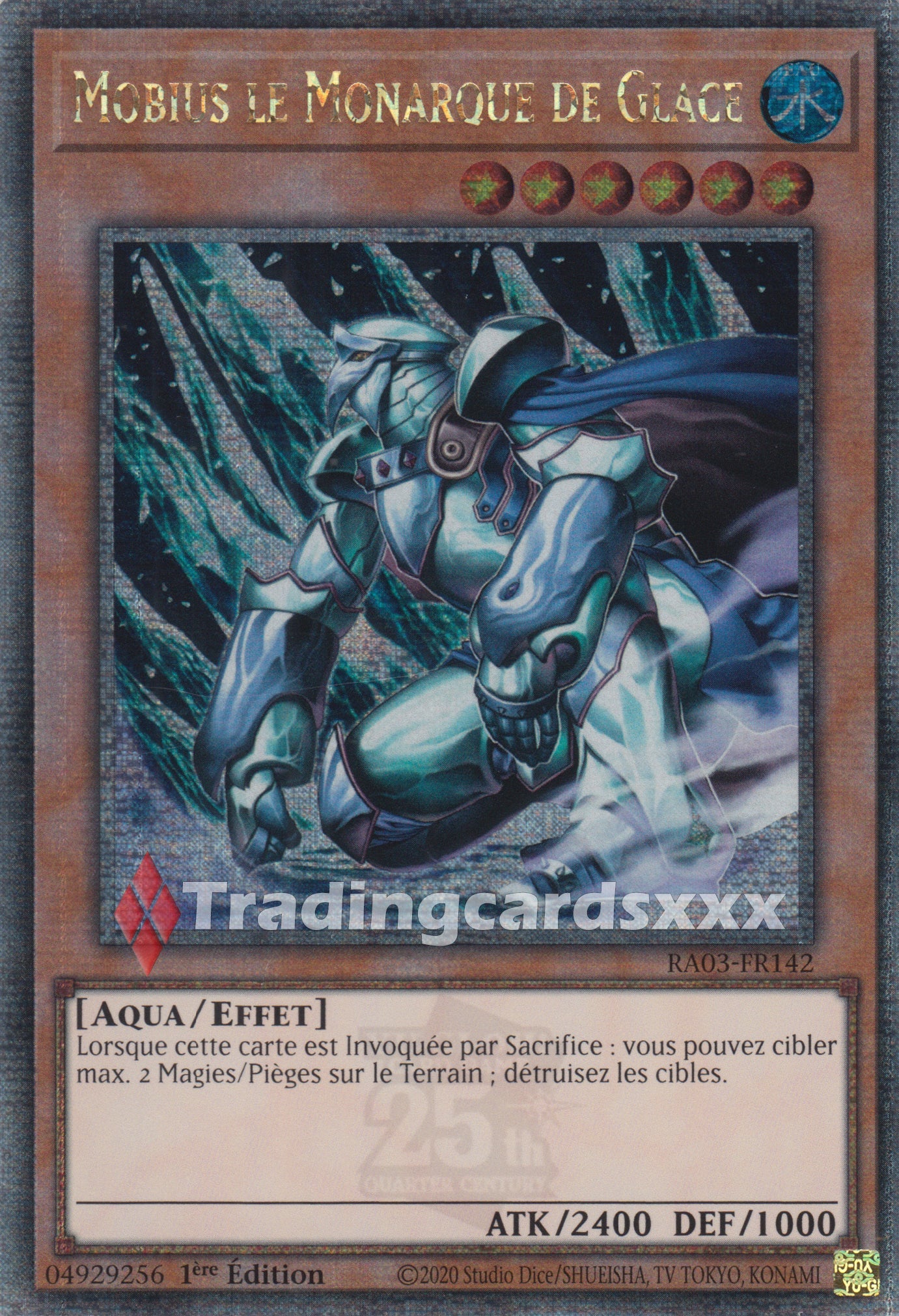 Yu-Gi-Oh! Mobius le Monarque de Glace : RA03-FR142