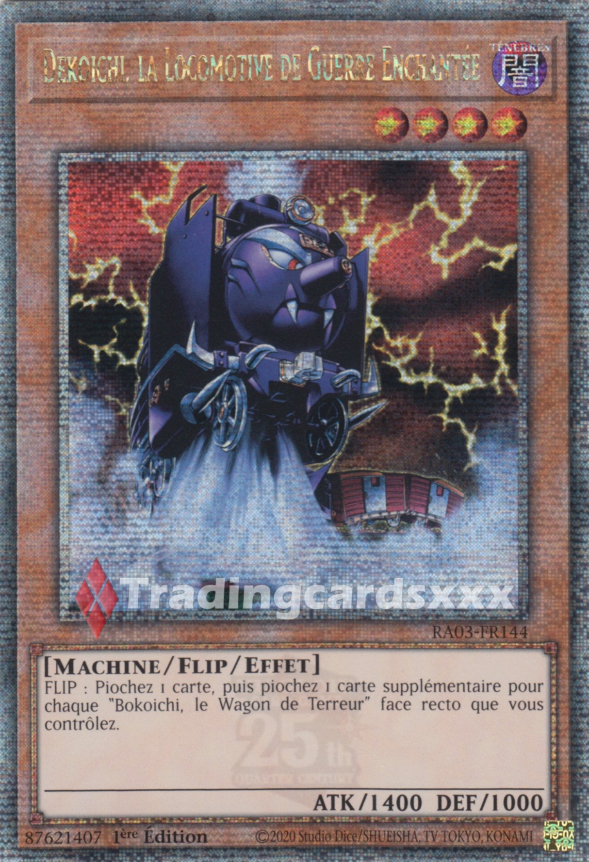 Yu-Gi-Oh! Dekoichi, la Locomotive de Guerre Enchantée : RA03-FR144