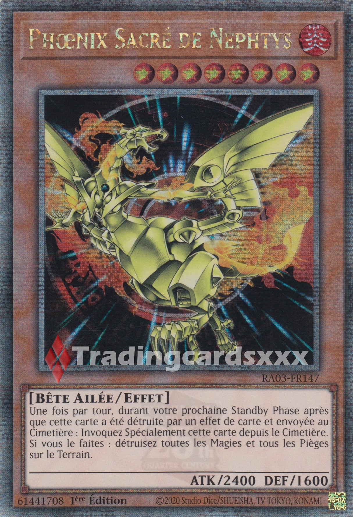 Yu-Gi-Oh! Phœnix Sacré de Nephtys : RA03-FR147