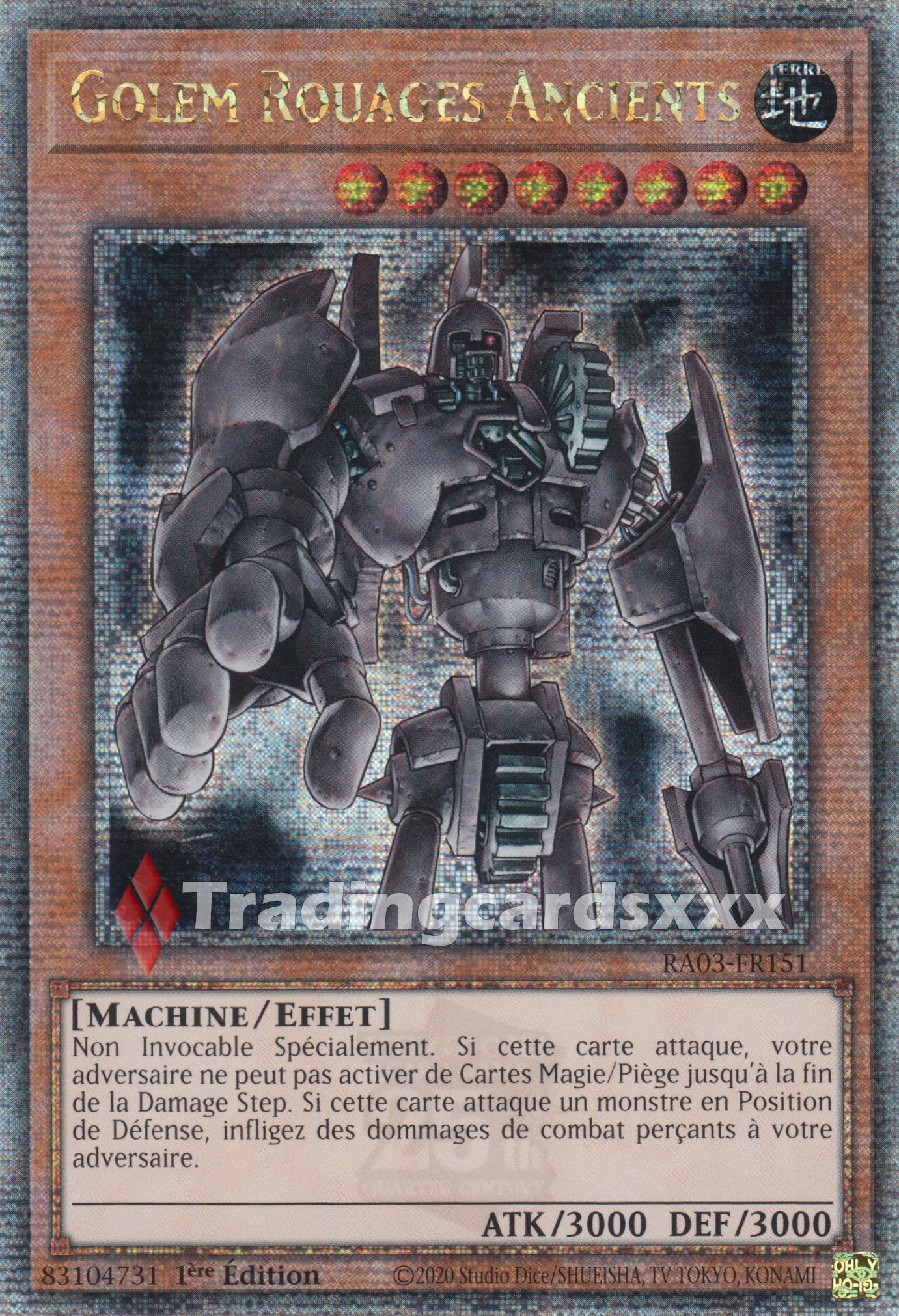 Yu-Gi-Oh! Golem Rouages Ancients : RA03-FR151
