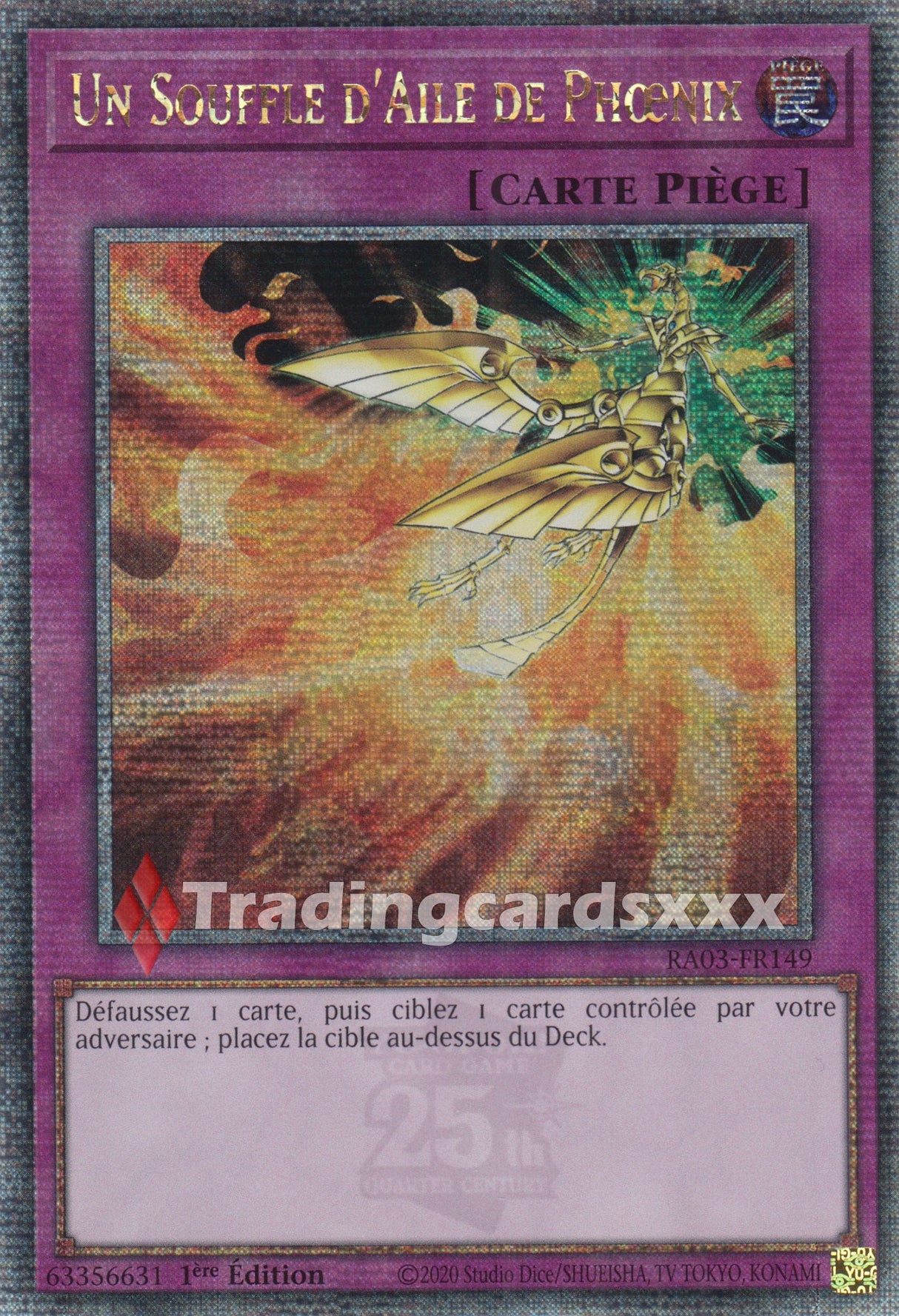 Yu-Gi-Oh! Un Souffle d'Aile de Phœnix : RA03-FR149