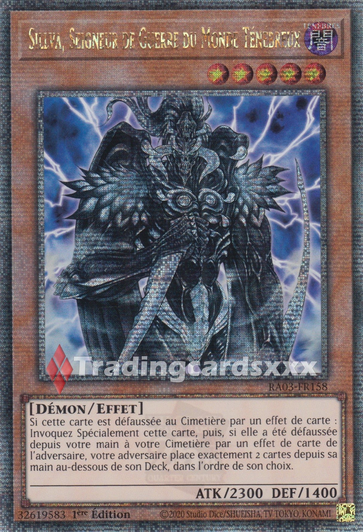 Yu-Gi-Oh! Sillva, Seigneur de Guerre du Monde Ténébreux : RA03-FR158
