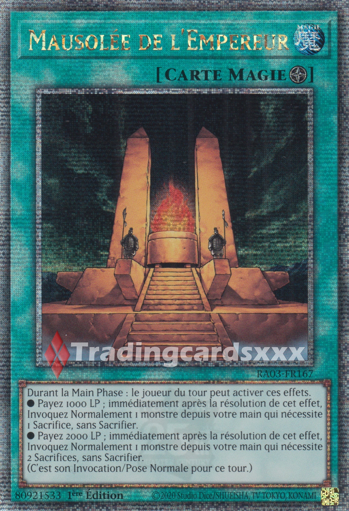 Yu-Gi-Oh! Mausolée de l'Empereur : RA03-FR167