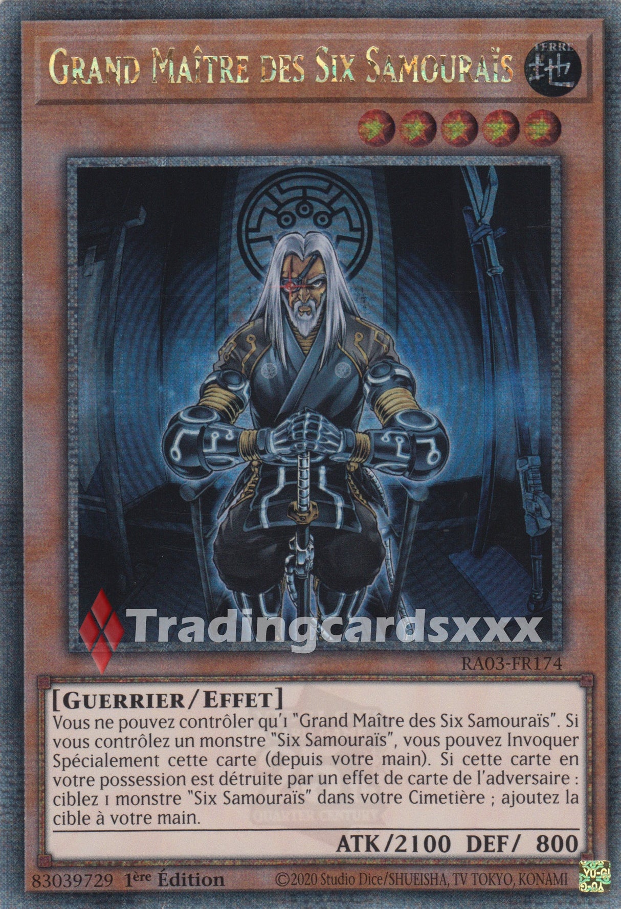 Yu-Gi-Oh! Grand Maître des Six Samouraïs : RA03-FR174